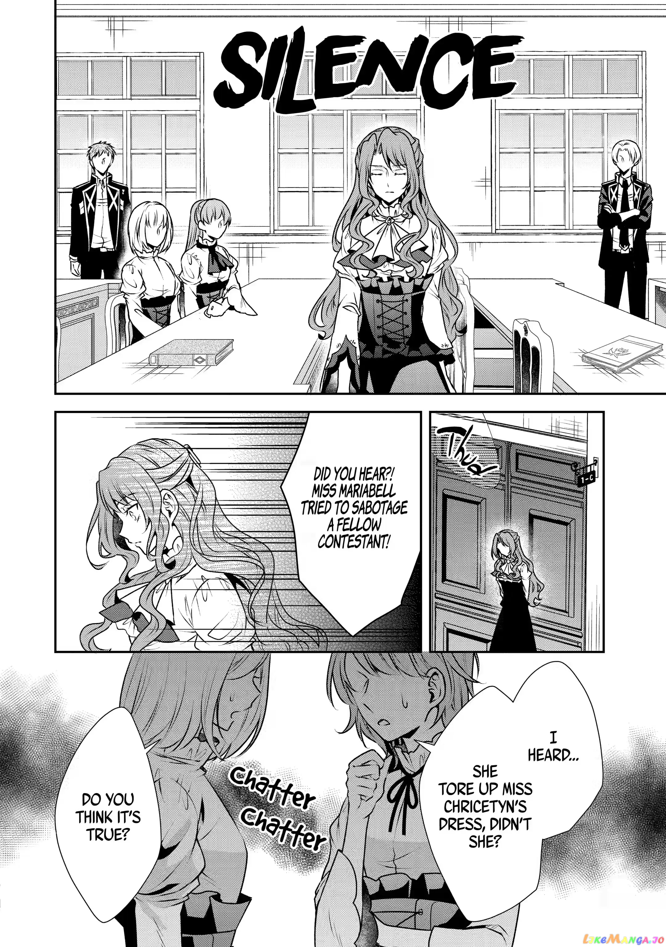 Auto-Mode Expired In The 6Th Round Of The Otome Game chapter 24.2 - page 12
