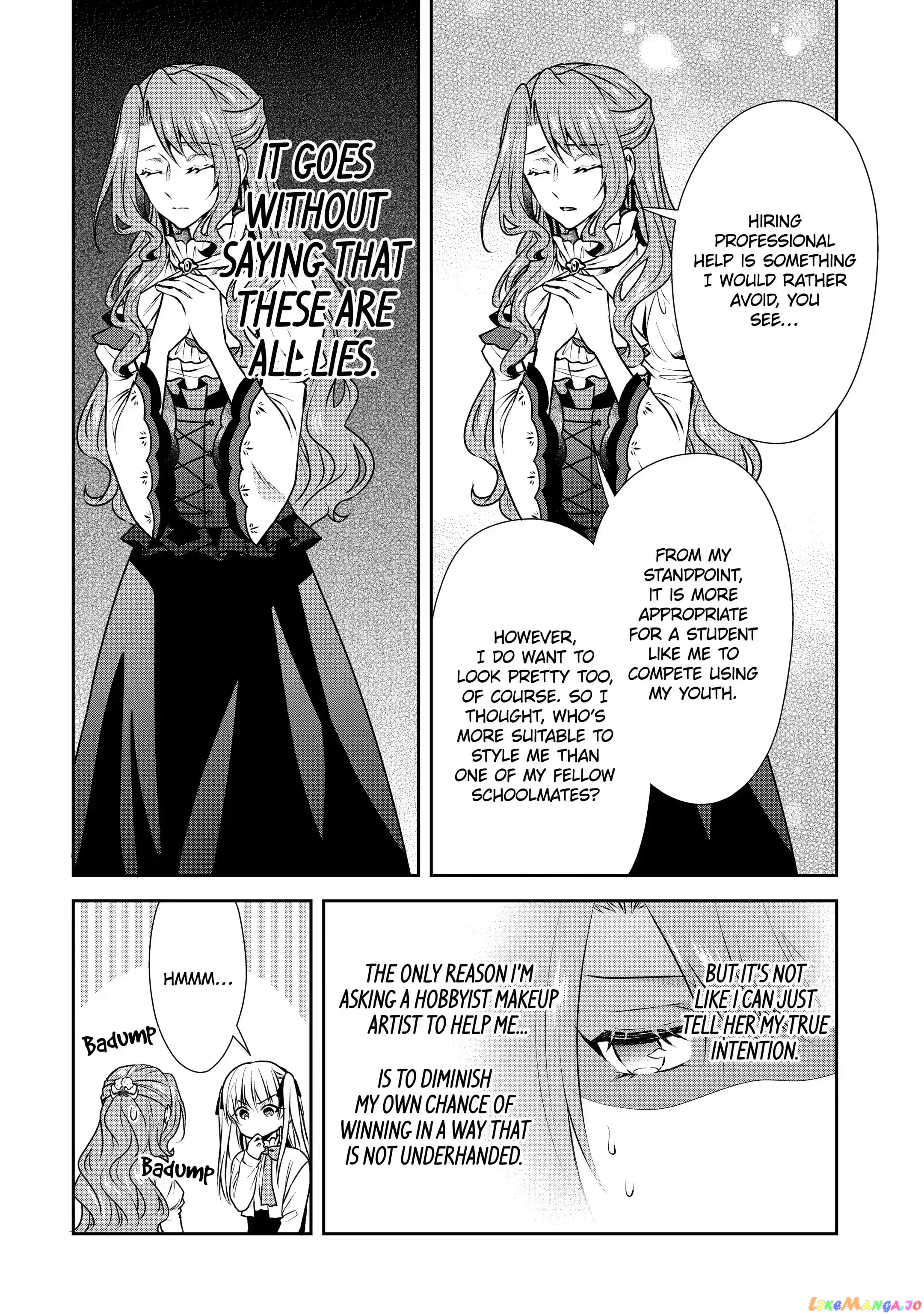 Auto-Mode Expired In The 6Th Round Of The Otome Game chapter 21.2 - page 12