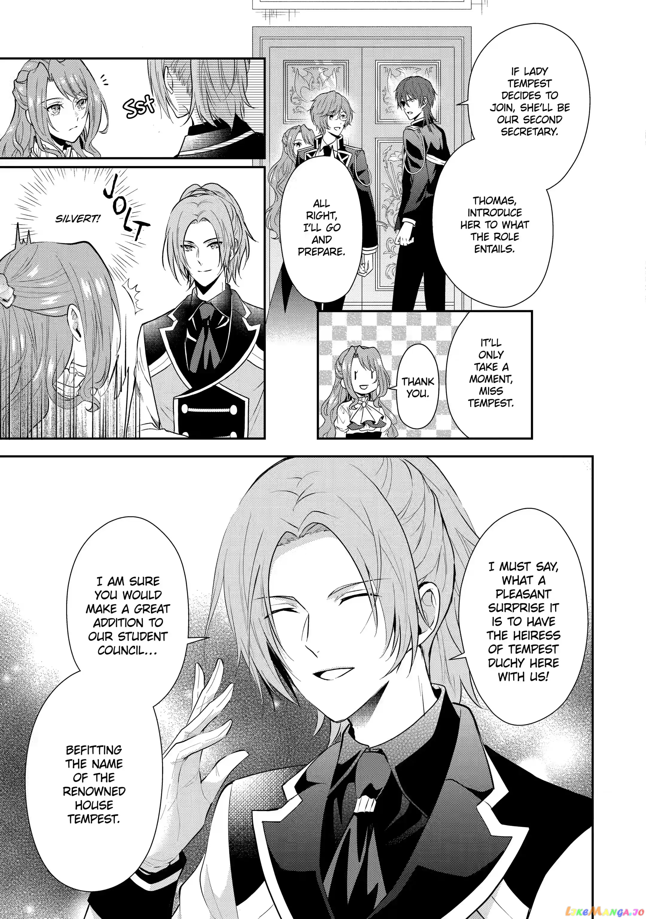 Auto-Mode Expired In The 6Th Round Of The Otome Game chapter 6.1 - page 9