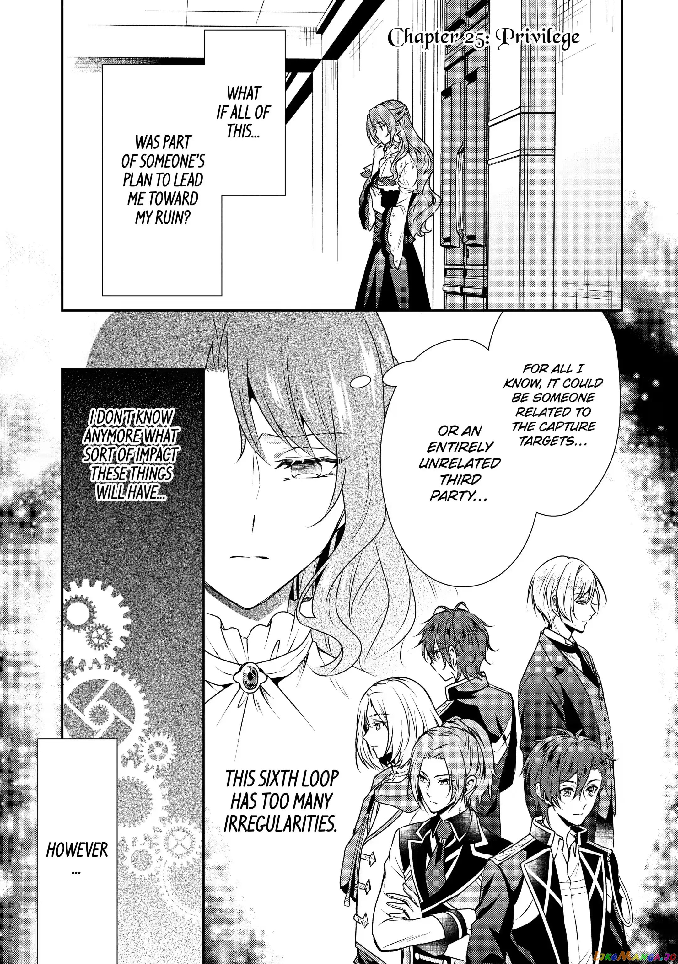 Auto-Mode Expired In The 6Th Round Of The Otome Game chapter 25.1 - page 1