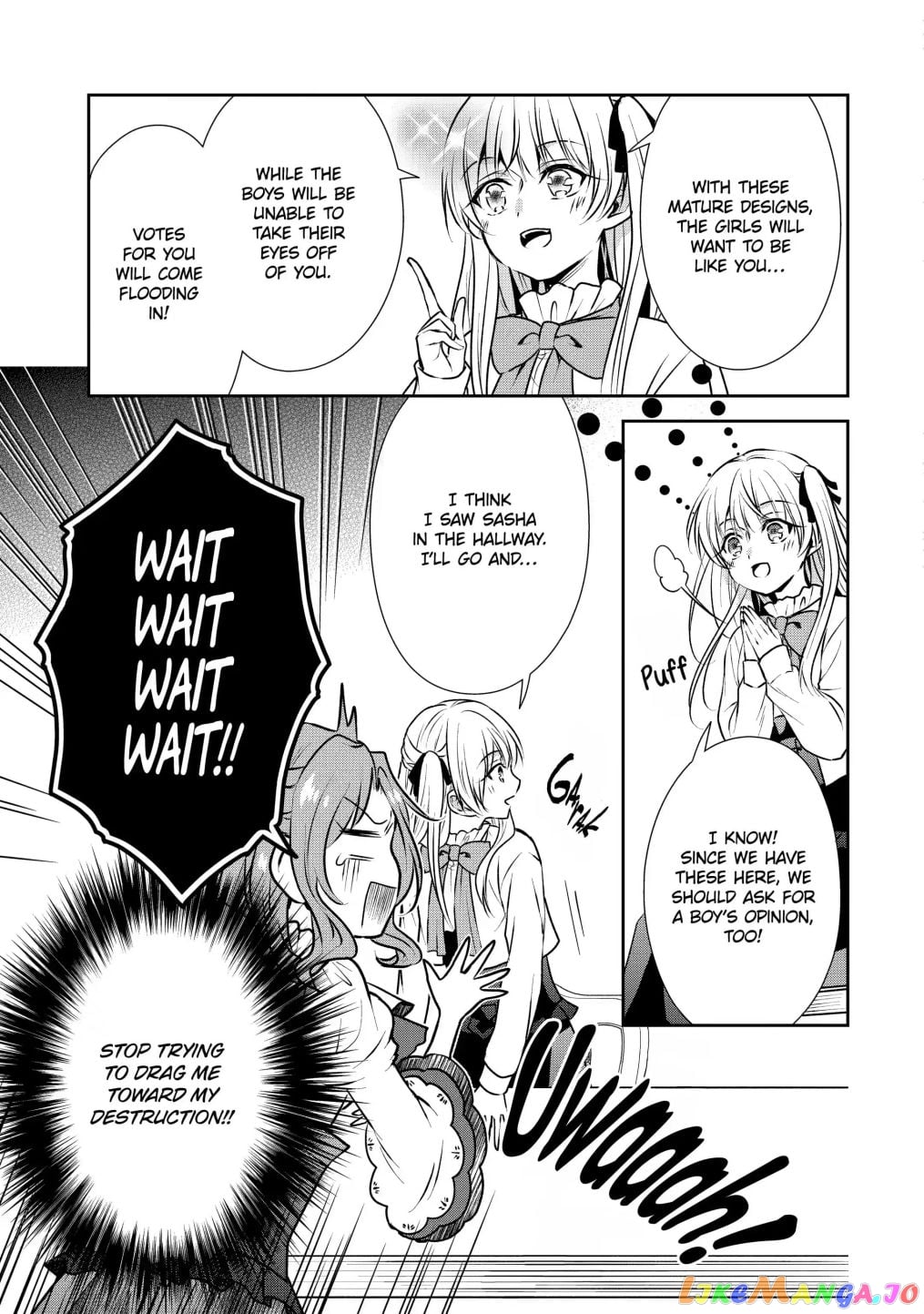 Auto-Mode Expired In The 6Th Round Of The Otome Game chapter 22.1 - page 5