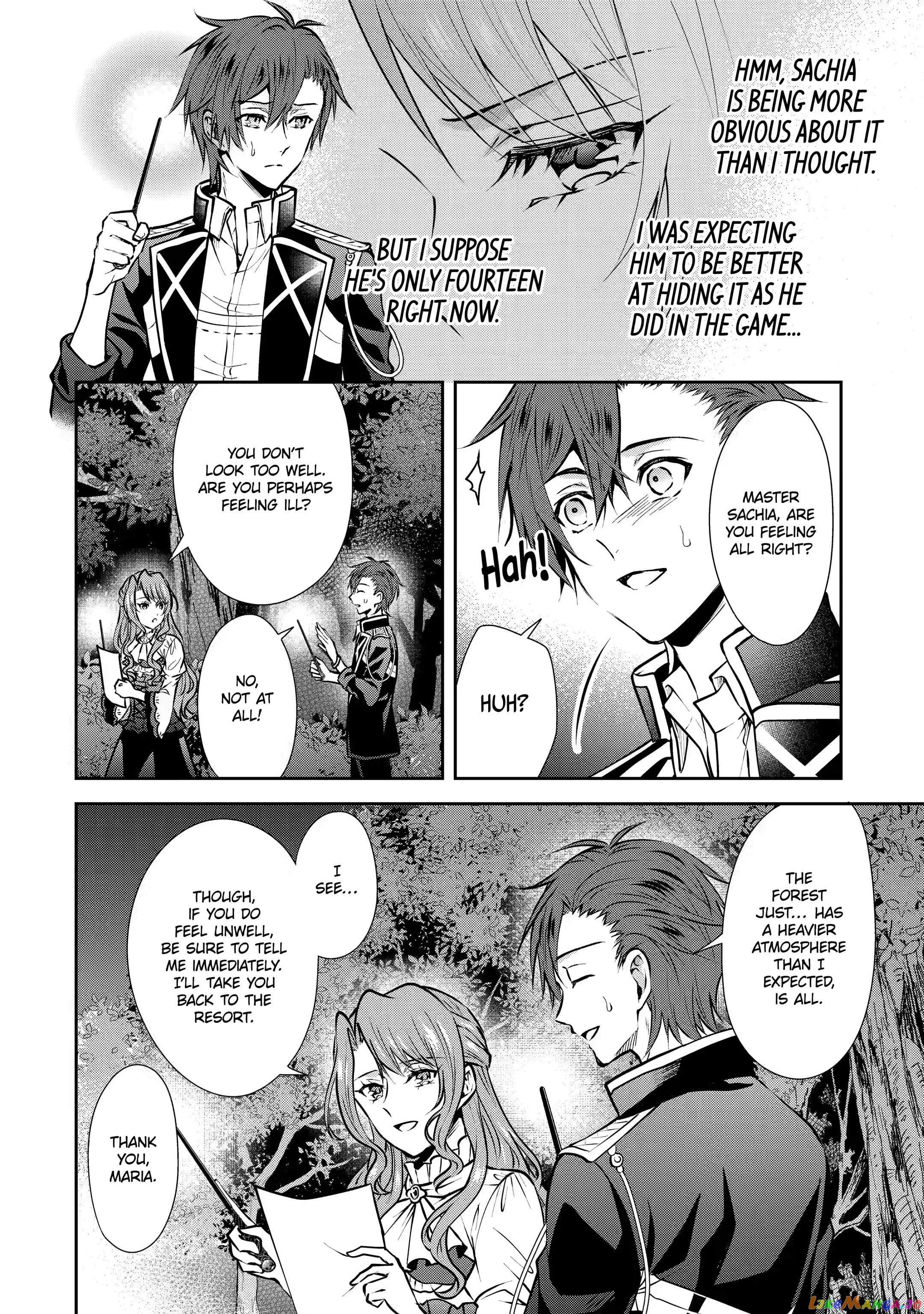 Auto-Mode Expired In The 6Th Round Of The Otome Game chapter 8.1 - page 12