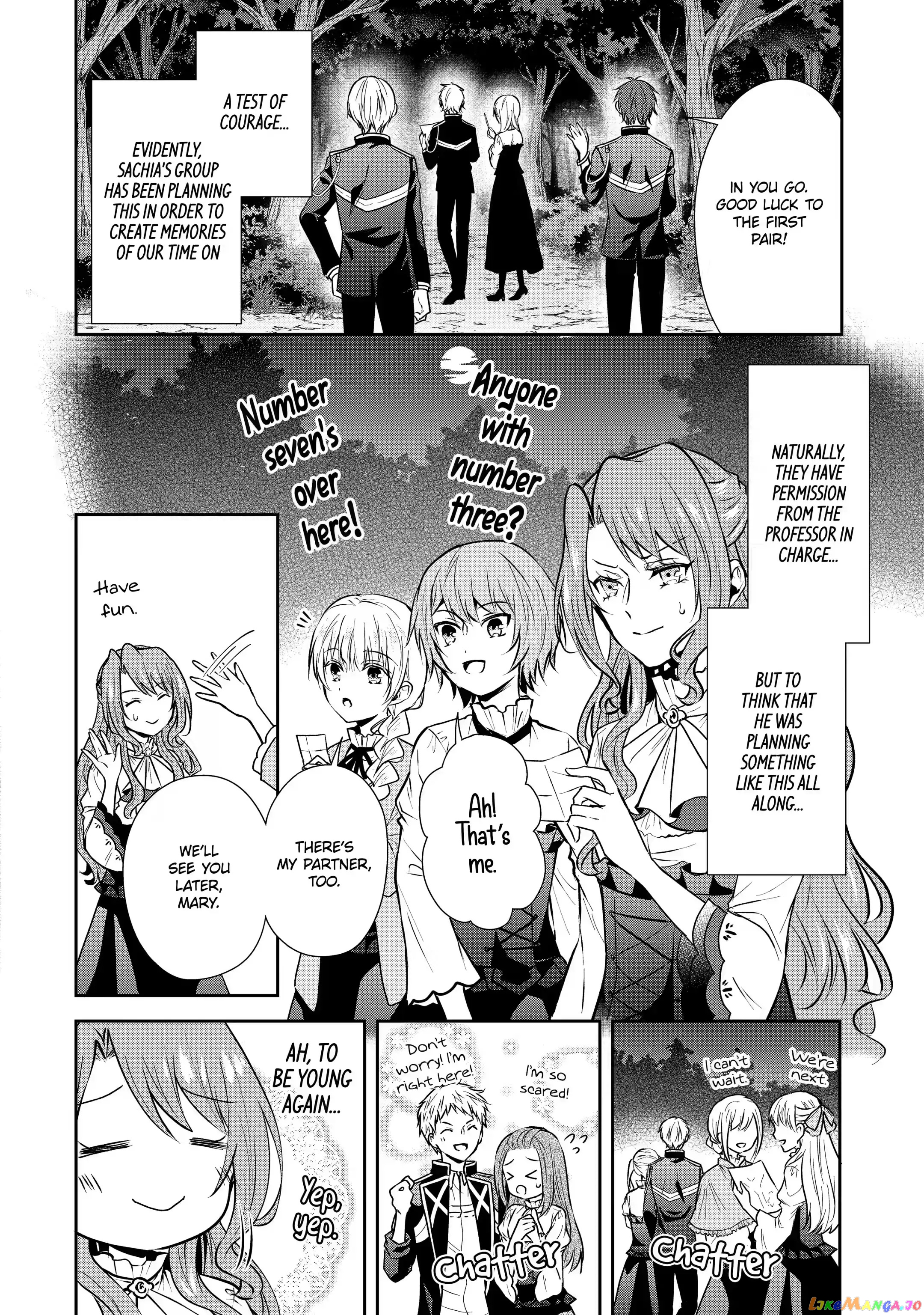 Auto-Mode Expired In The 6Th Round Of The Otome Game chapter 8.1 - page 2