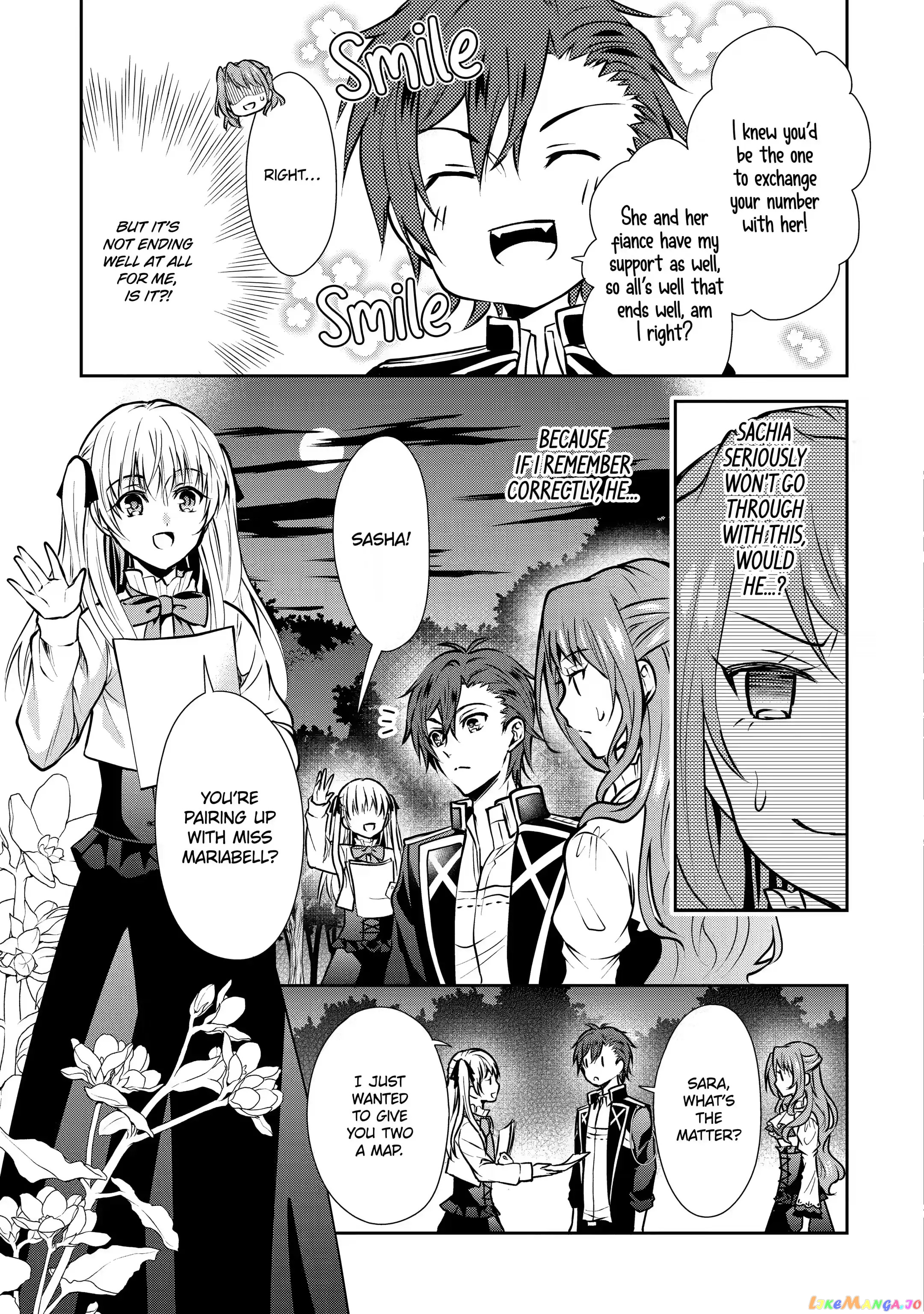 Auto-Mode Expired In The 6Th Round Of The Otome Game chapter 8.1 - page 7