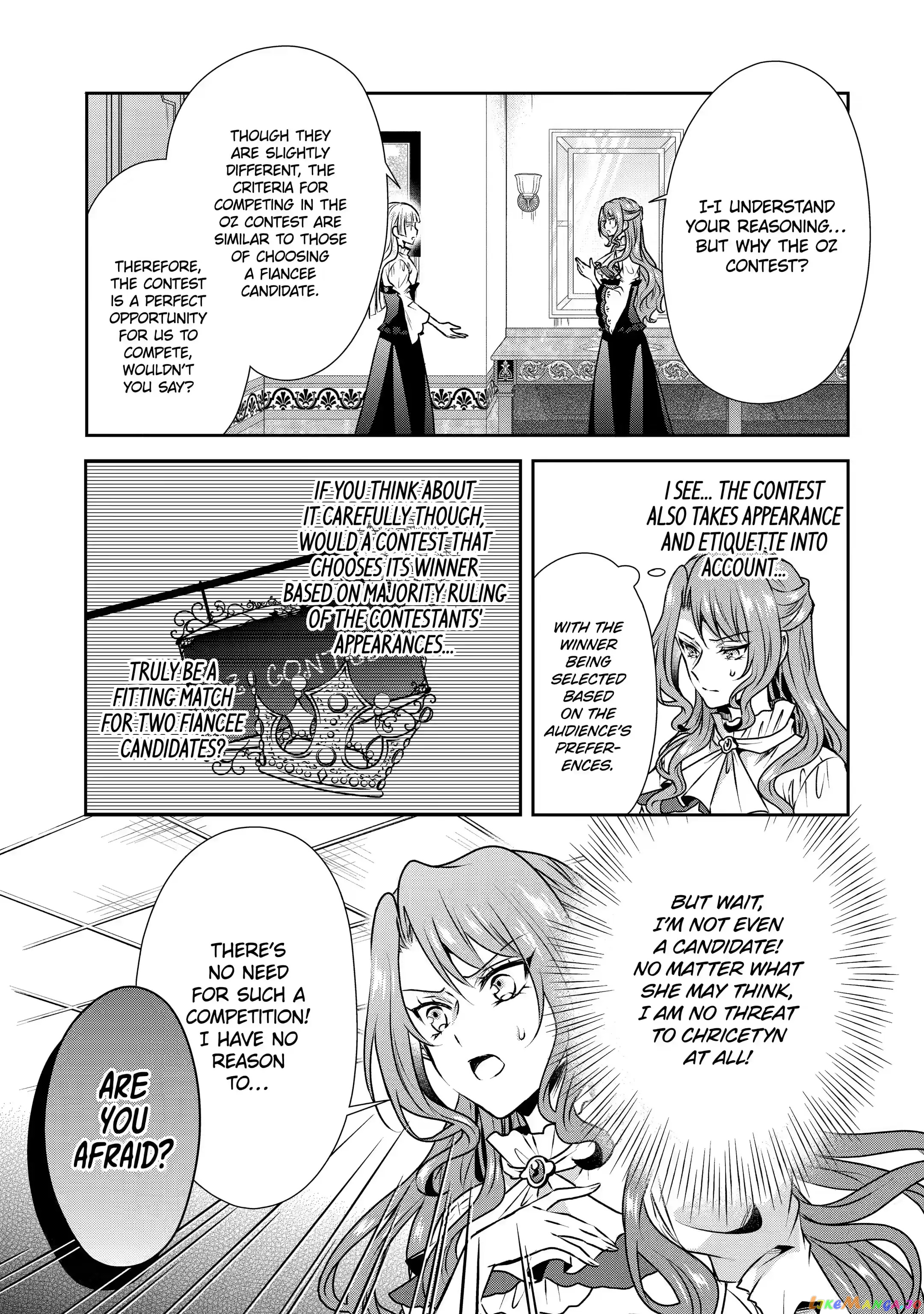 Auto-Mode Expired In The 6Th Round Of The Otome Game chapter 19.1 - page 11