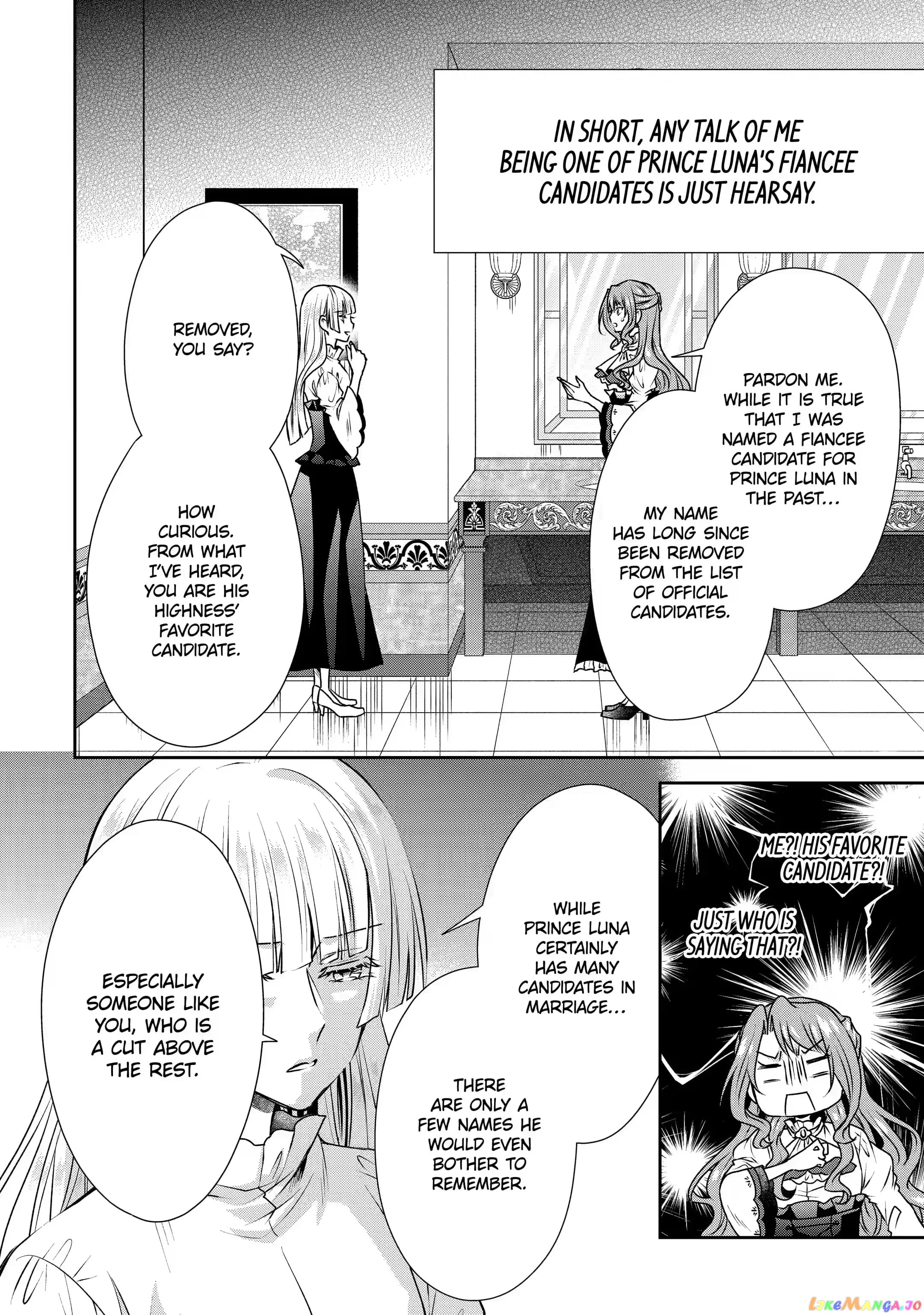 Auto-Mode Expired In The 6Th Round Of The Otome Game chapter 19.1 - page 4