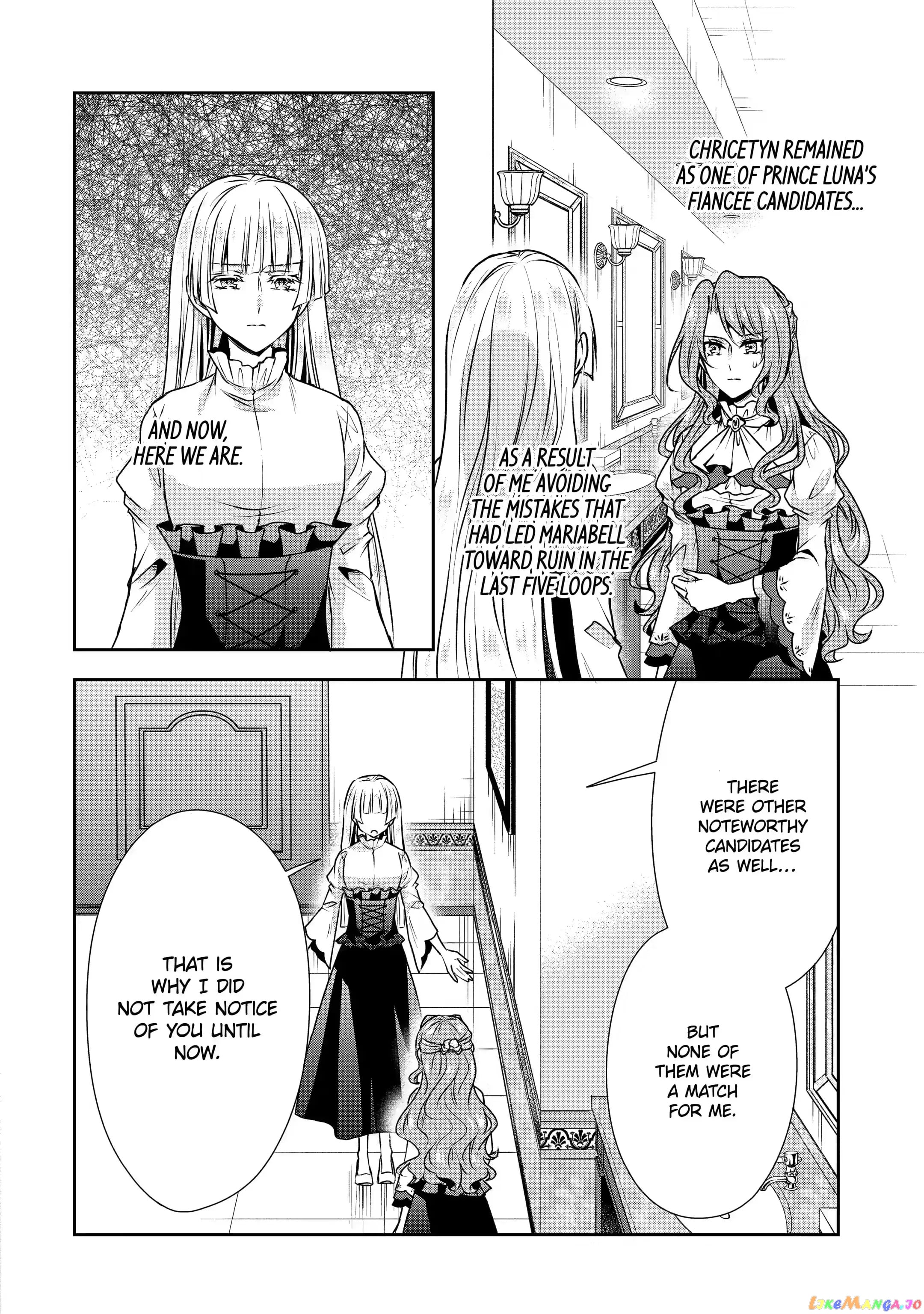 Auto-Mode Expired In The 6Th Round Of The Otome Game chapter 19.1 - page 6
