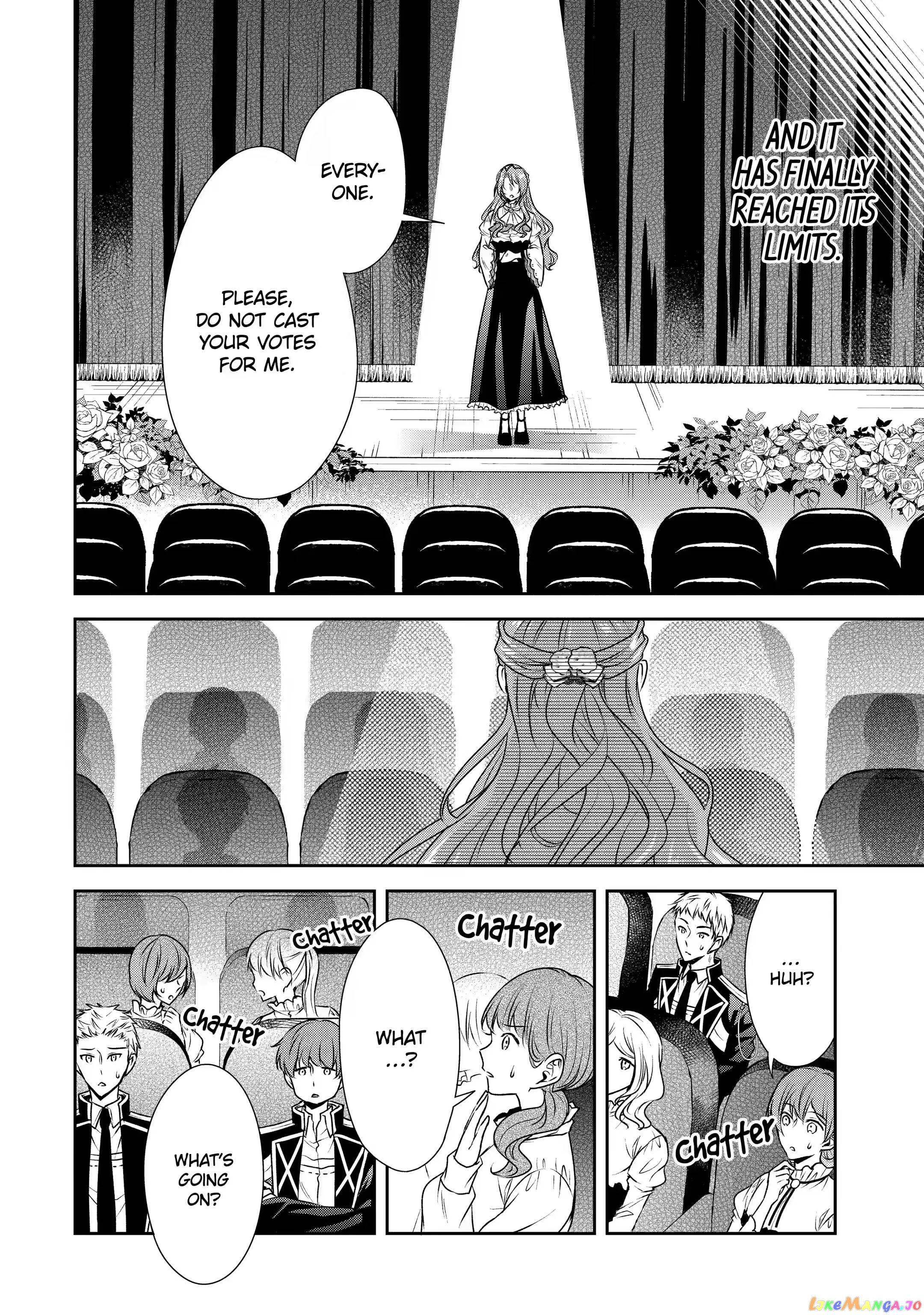 Auto-Mode Expired In The 6Th Round Of The Otome Game chapter 28.1 - page 2