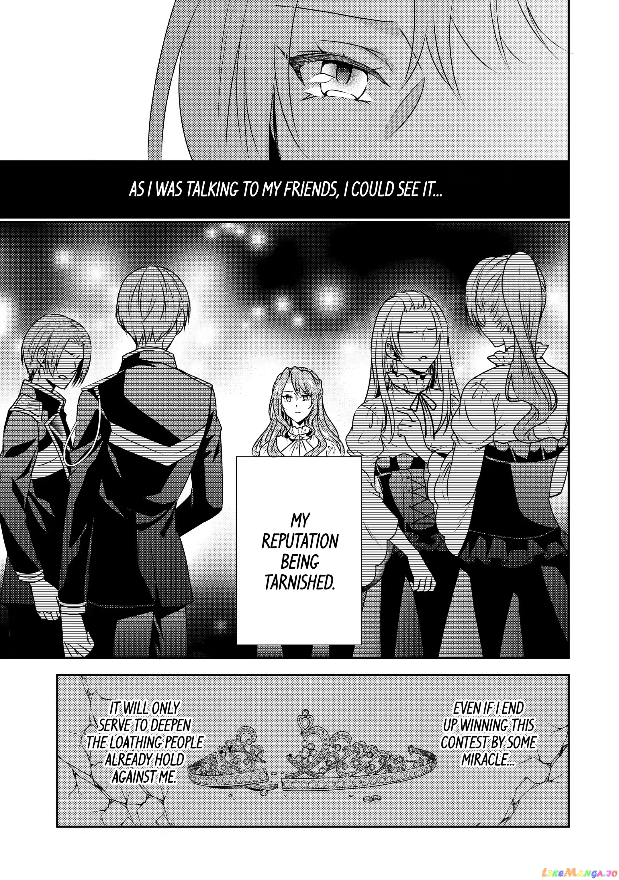 Auto-Mode Expired In The 6Th Round Of The Otome Game chapter 25.2 - page 1