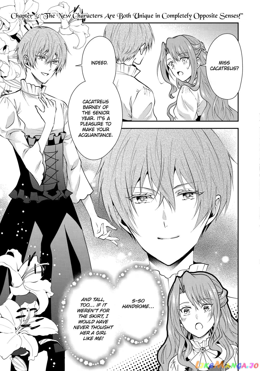 Auto-Mode Expired In The 6Th Round Of The Otome Game chapter 5.1 - page 1