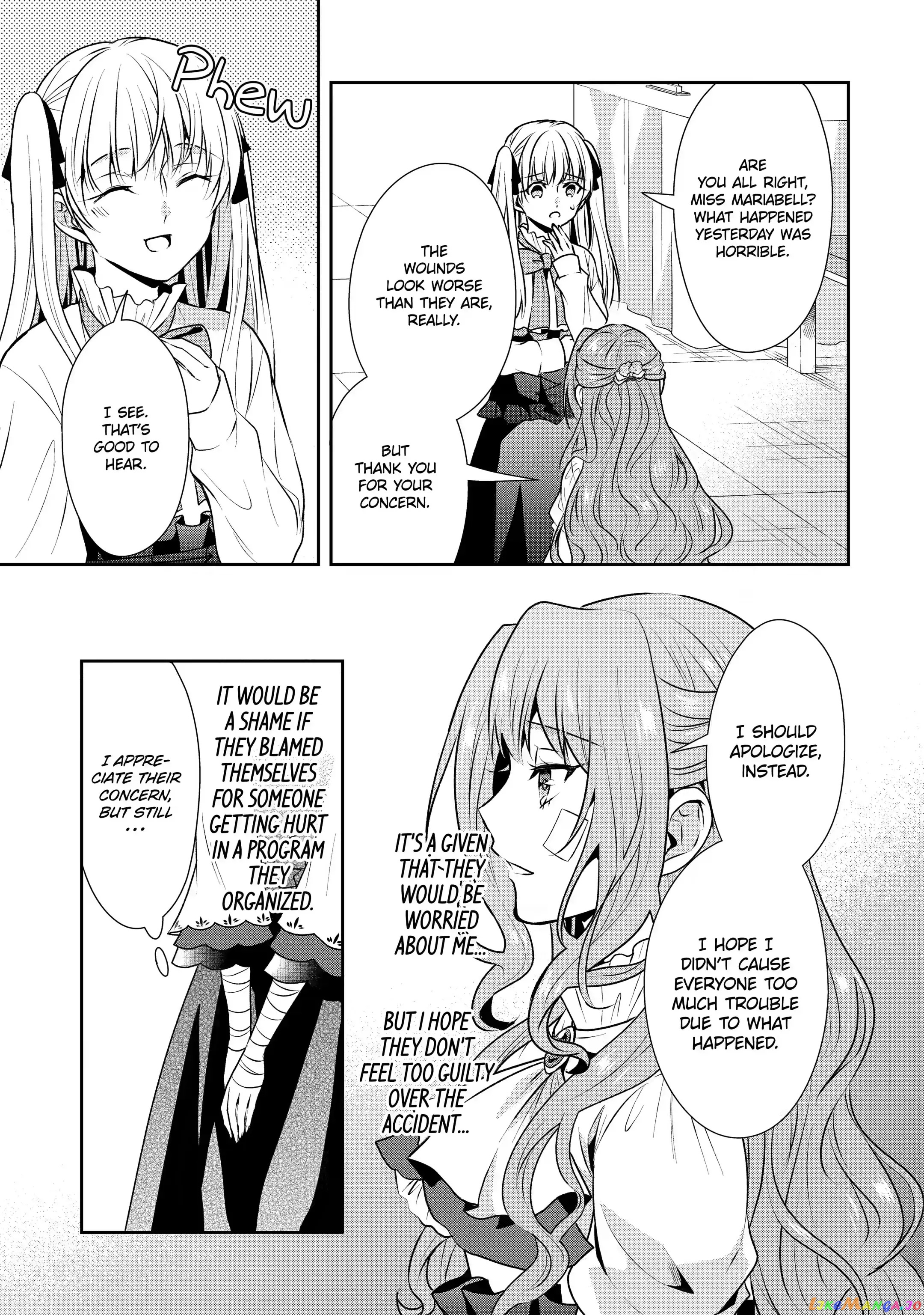 Auto-Mode Expired In The 6Th Round Of The Otome Game chapter 11.2 - page 1