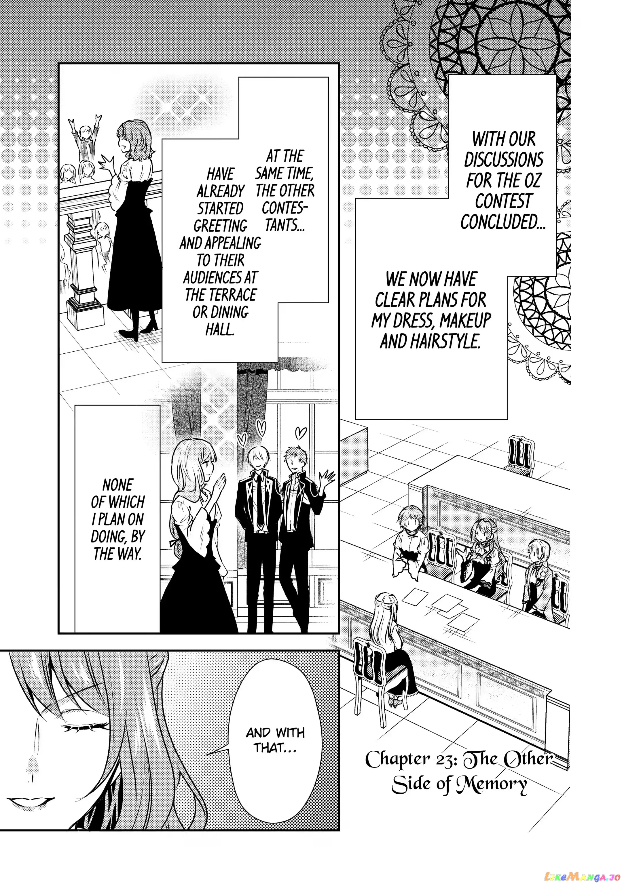 Auto-Mode Expired In The 6Th Round Of The Otome Game chapter 23.1 - page 1