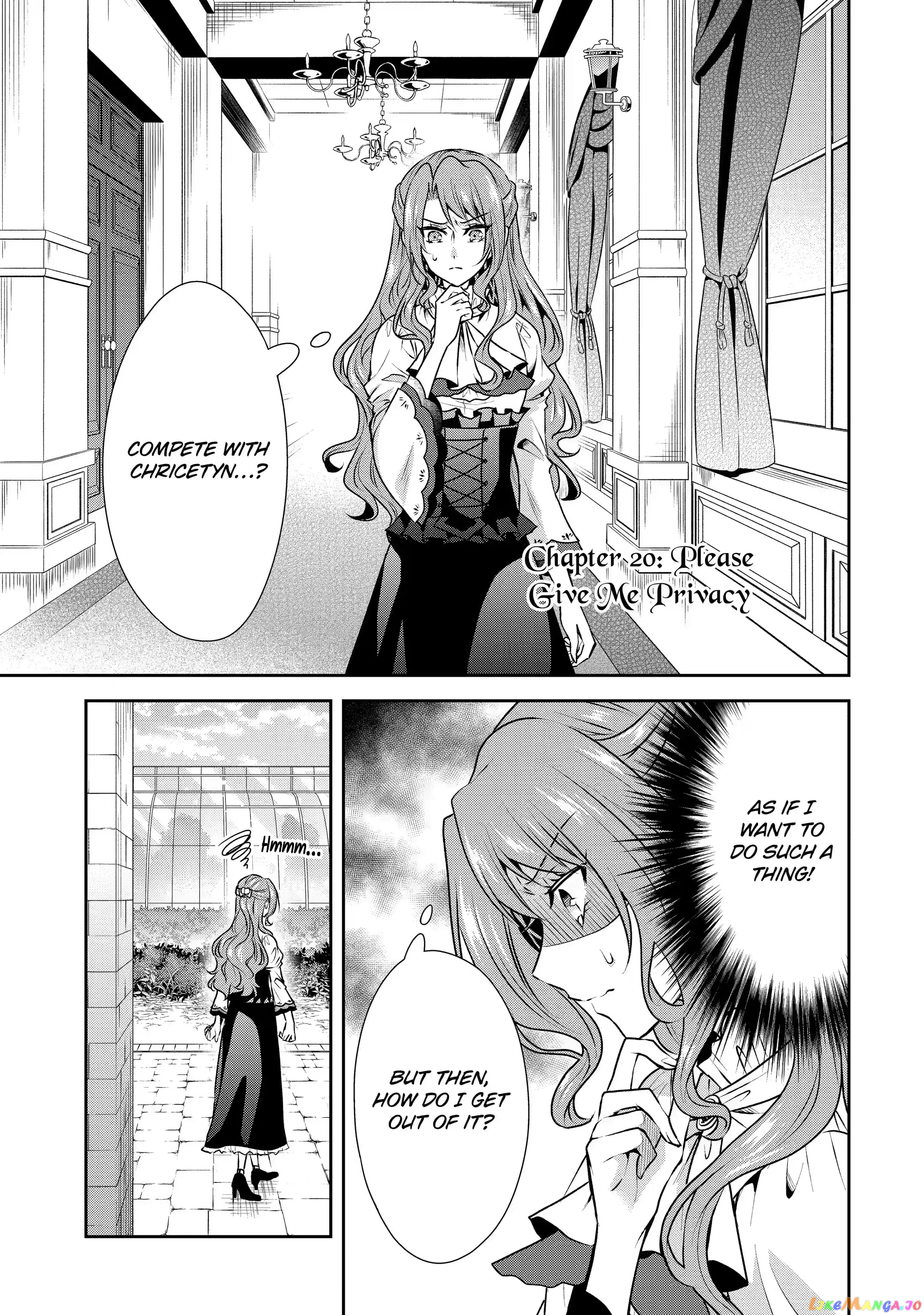 Auto-Mode Expired In The 6Th Round Of The Otome Game chapter 20.1 - page 1