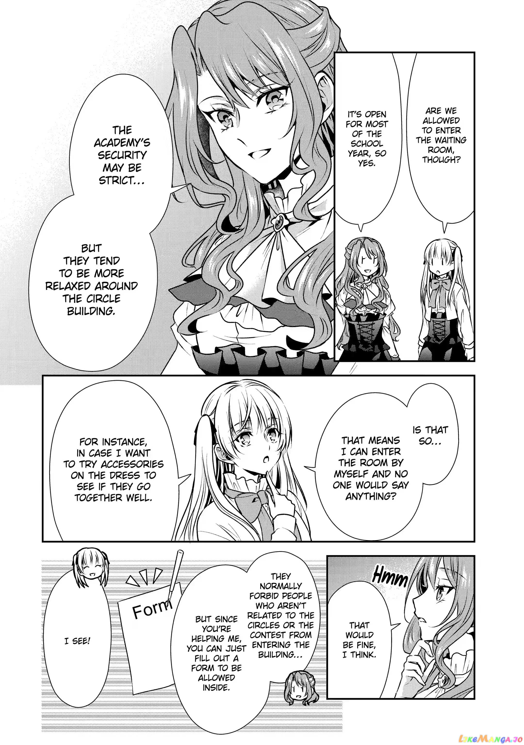 Auto-Mode Expired In The 6Th Round Of The Otome Game chapter 23.3 - page 1