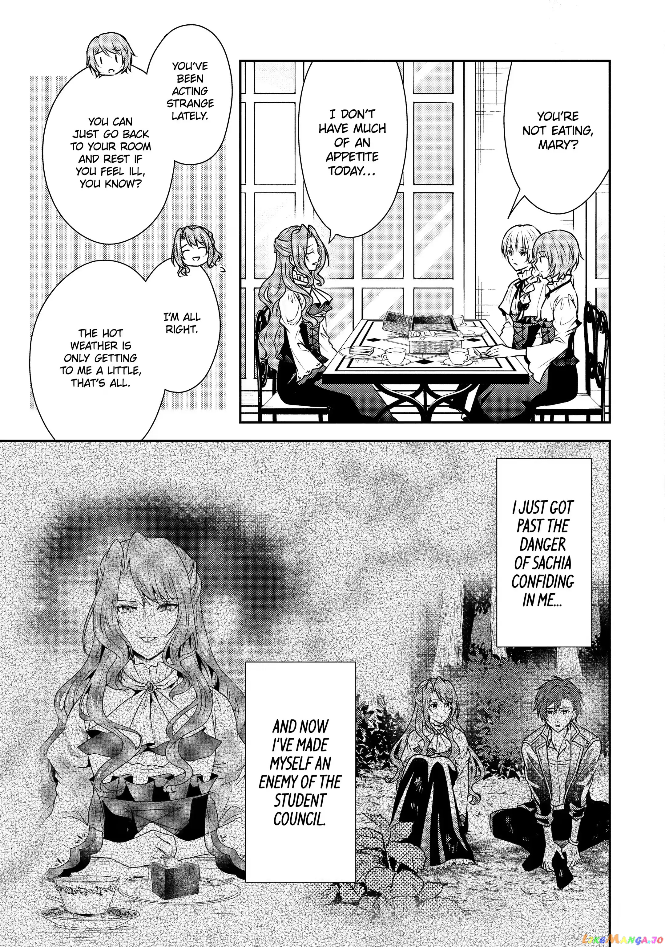 Auto-Mode Expired In The 6Th Round Of The Otome Game chapter 12.2 - page 8