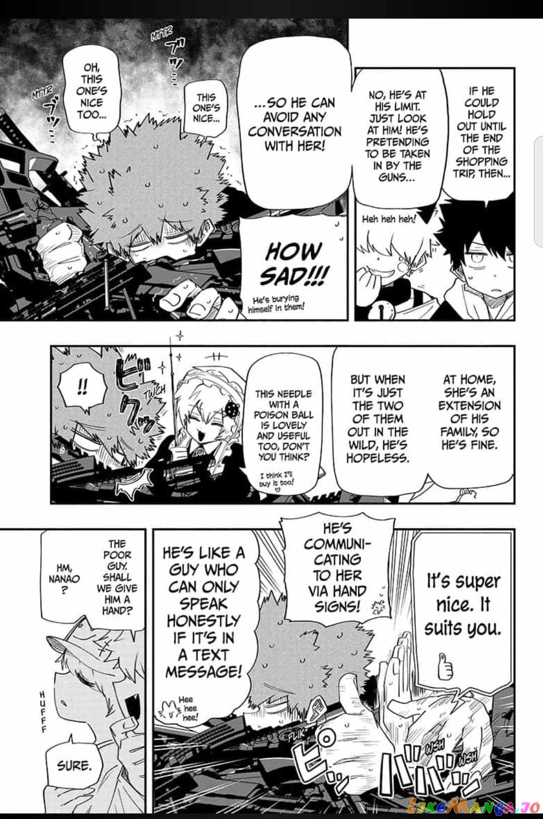 Mission: Yozakura Family chapter 98 - page 7