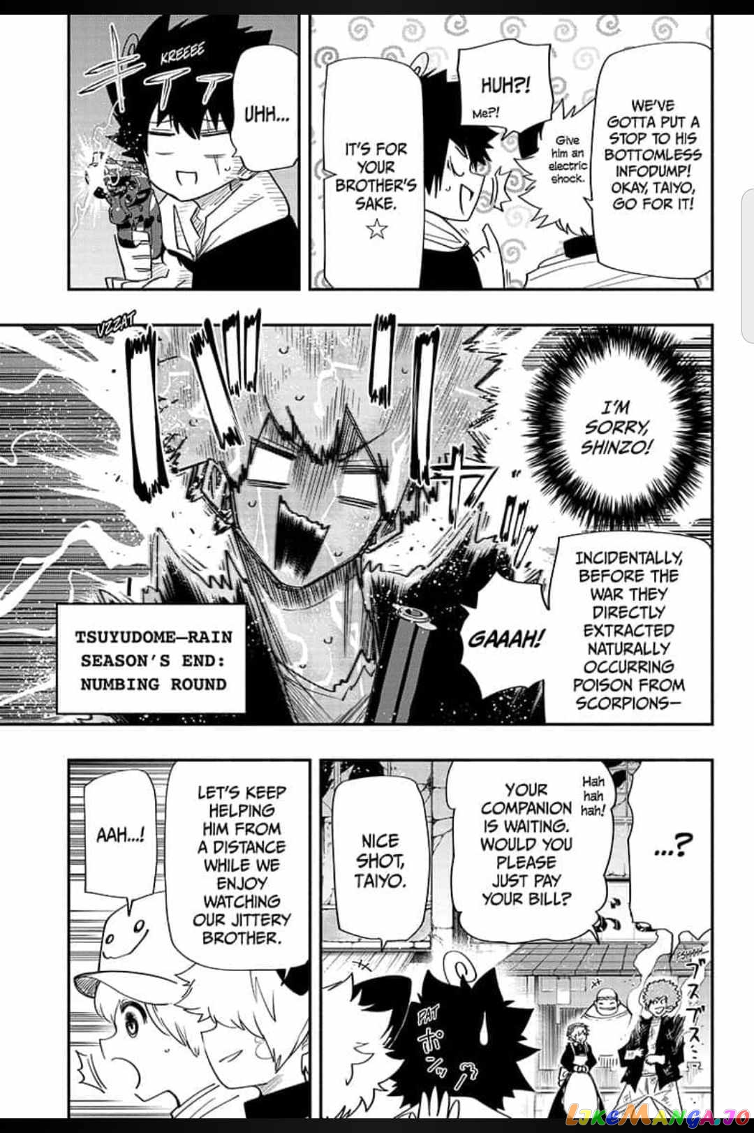 Mission: Yozakura Family chapter 98 - page 9