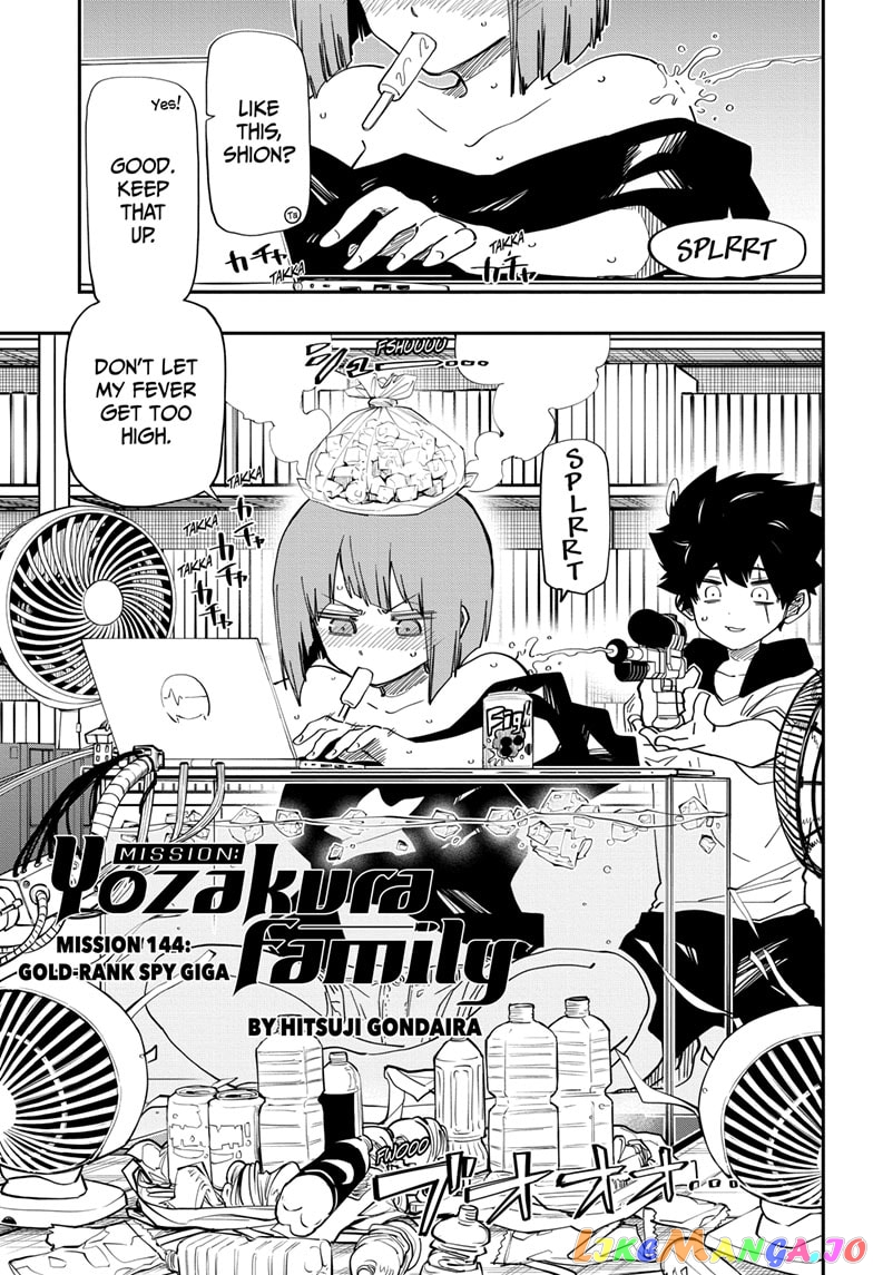 Mission: Yozakura Family chapter 144 - page 1