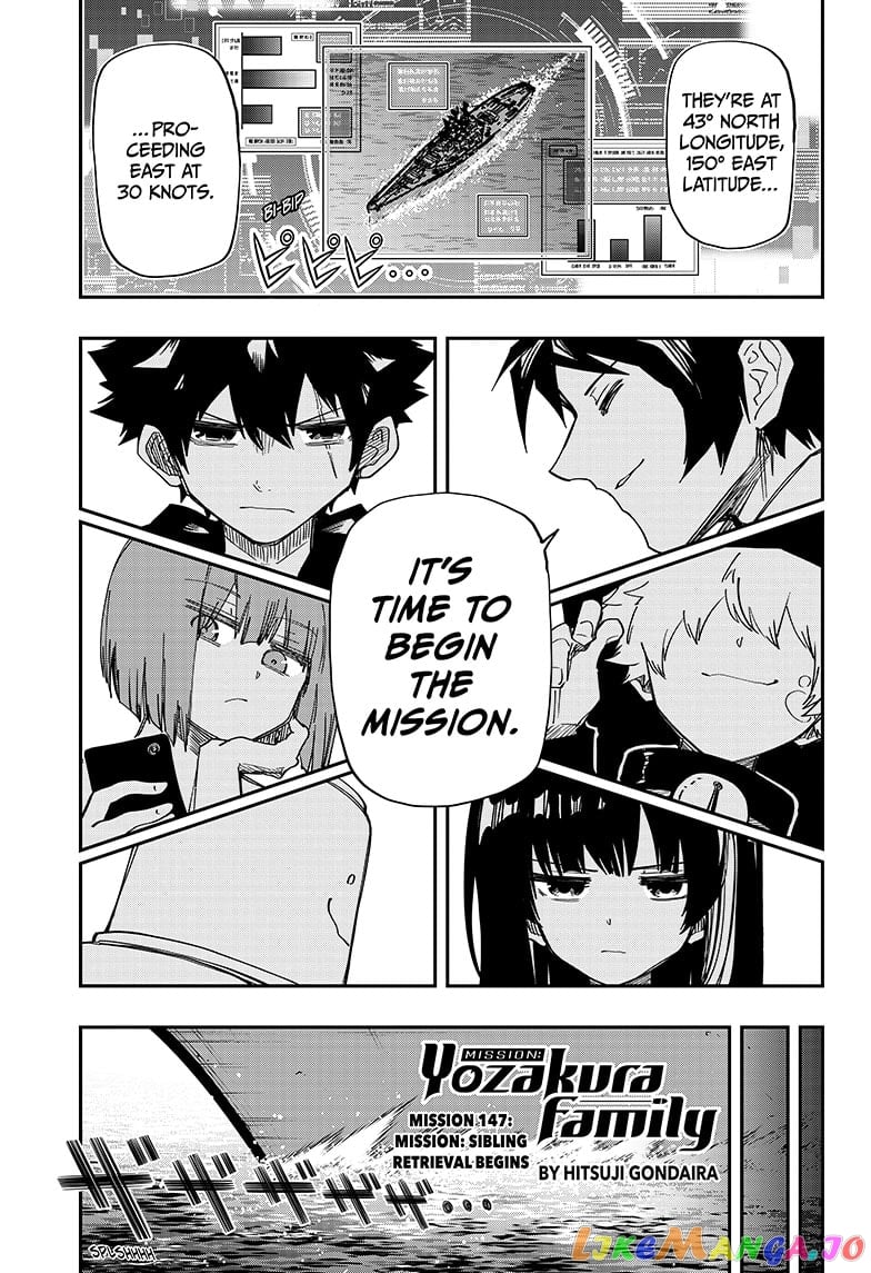 Mission: Yozakura Family chapter 147 - page 1