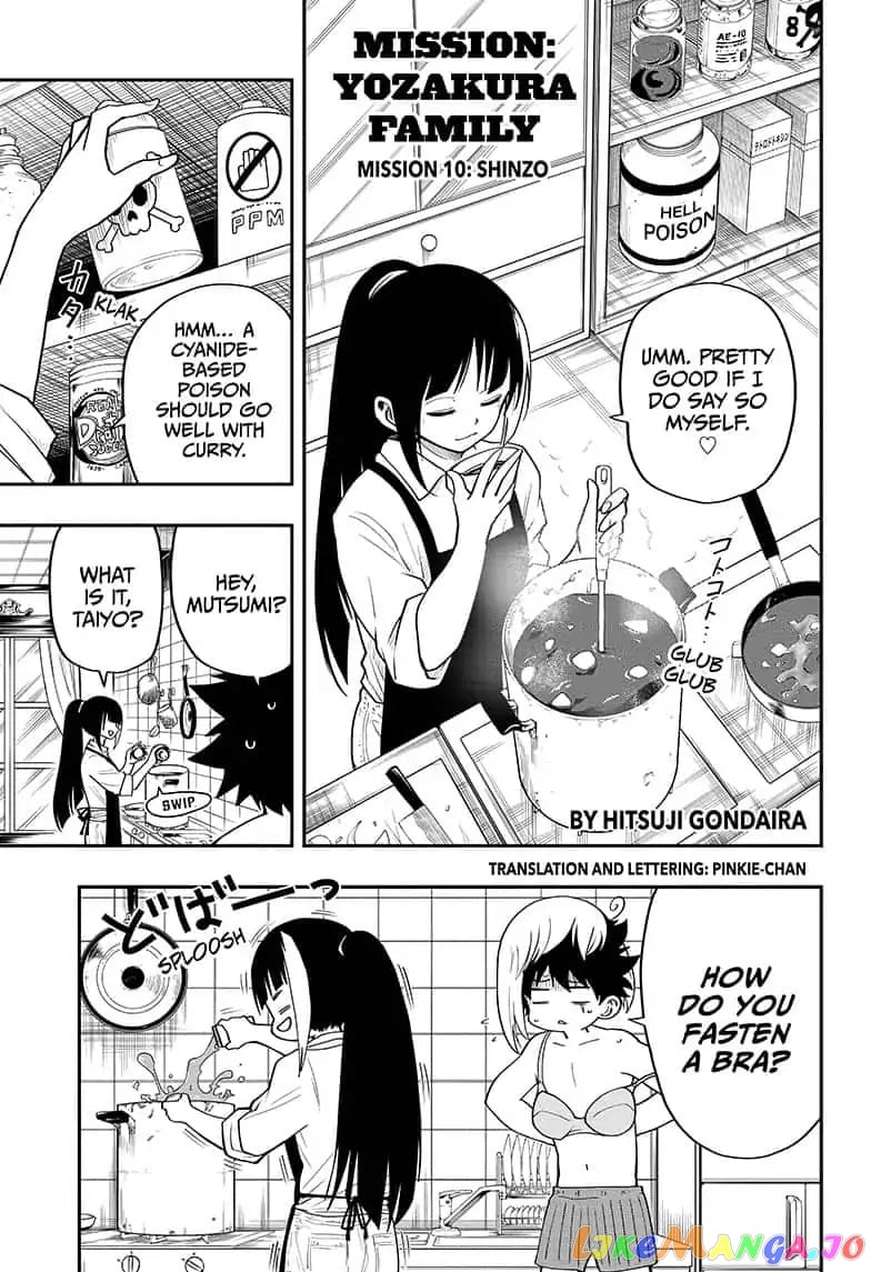 Mission: Yozakura Family chapter 10 - page 1