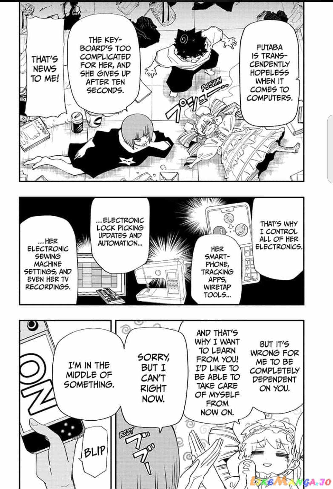 Mission: Yozakura Family chapter 104 - page 6