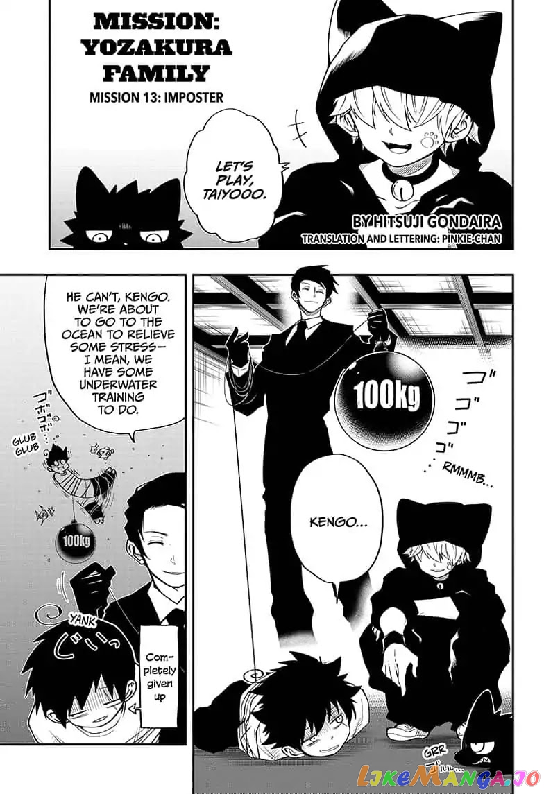 Mission: Yozakura Family chapter 13 - page 1