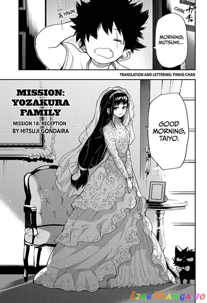 Mission: Yozakura Family chapter 18 - page 1