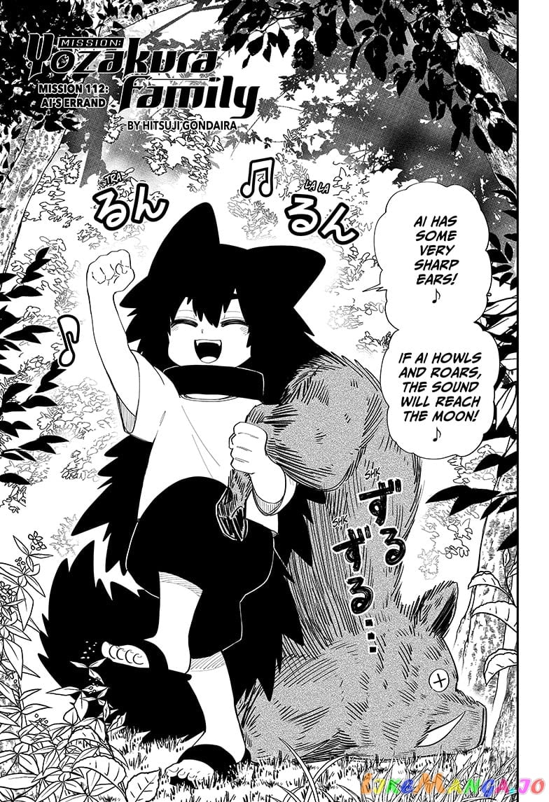 Mission: Yozakura Family chapter 112 - page 1