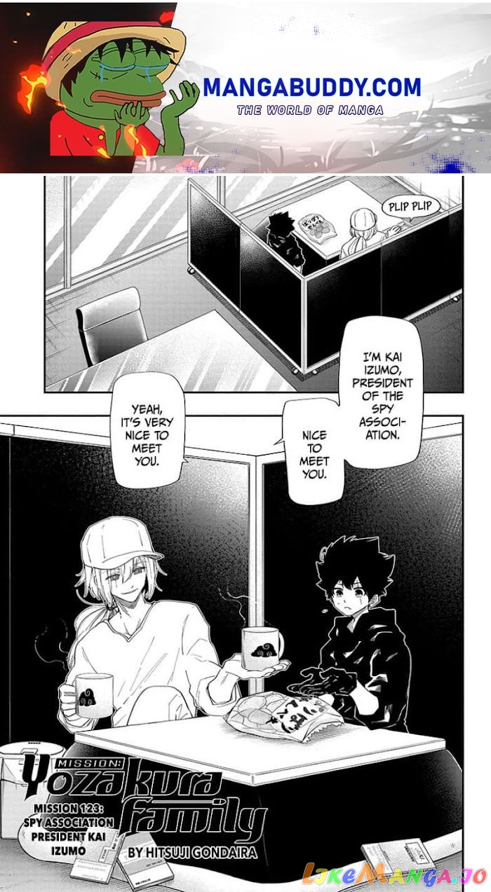 Mission: Yozakura Family chapter 123 - page 1