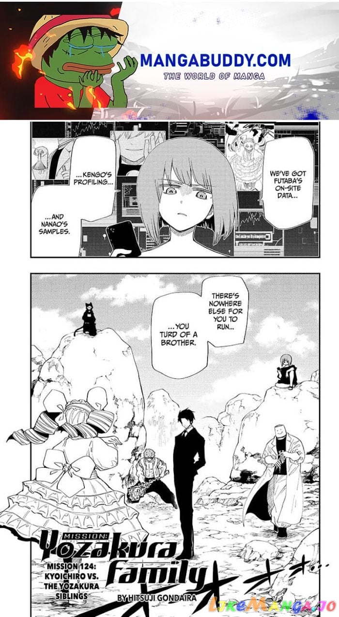Mission: Yozakura Family chapter 124 - page 1