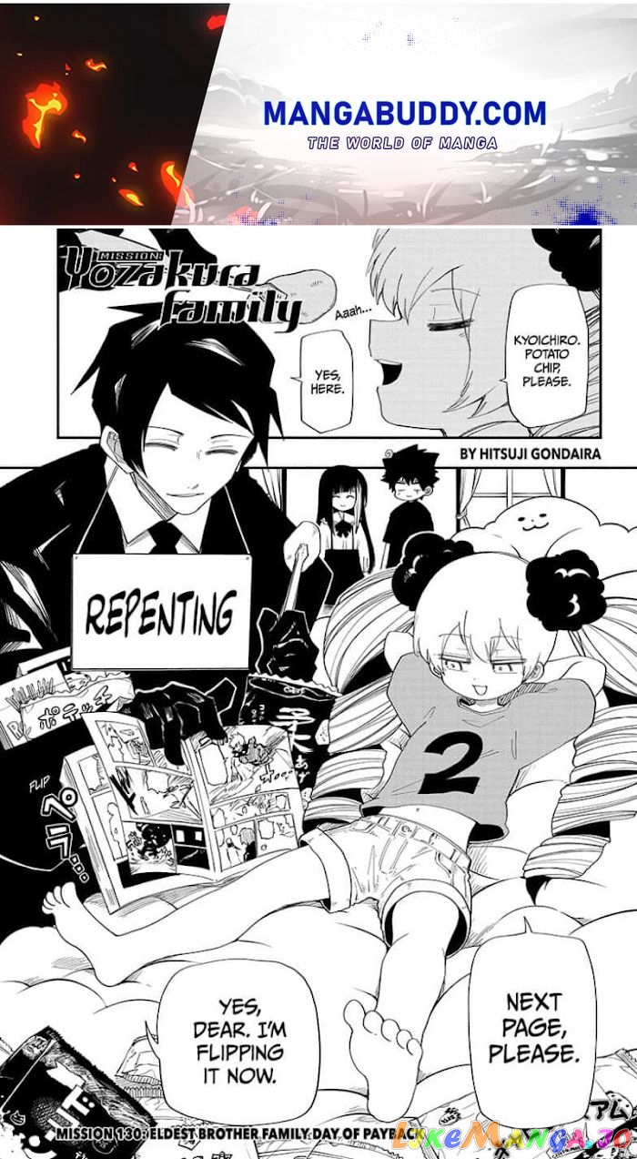Mission: Yozakura Family chapter 130 - page 1
