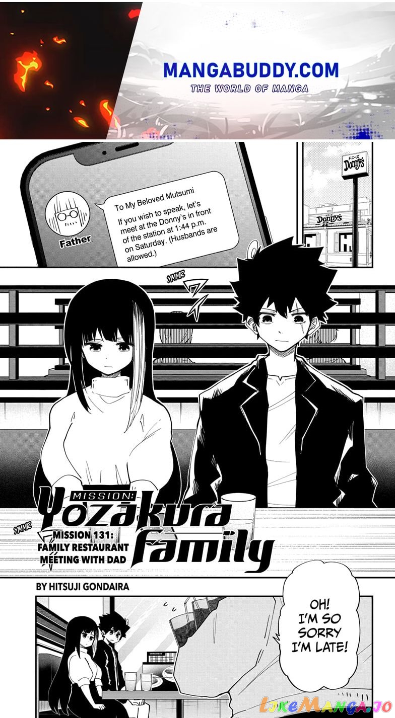Mission: Yozakura Family chapter 131 - page 1