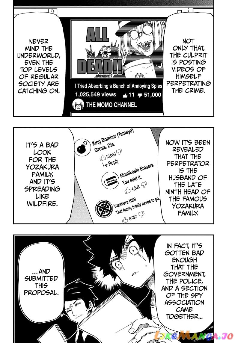 Mission: Yozakura Family chapter 135 - page 12