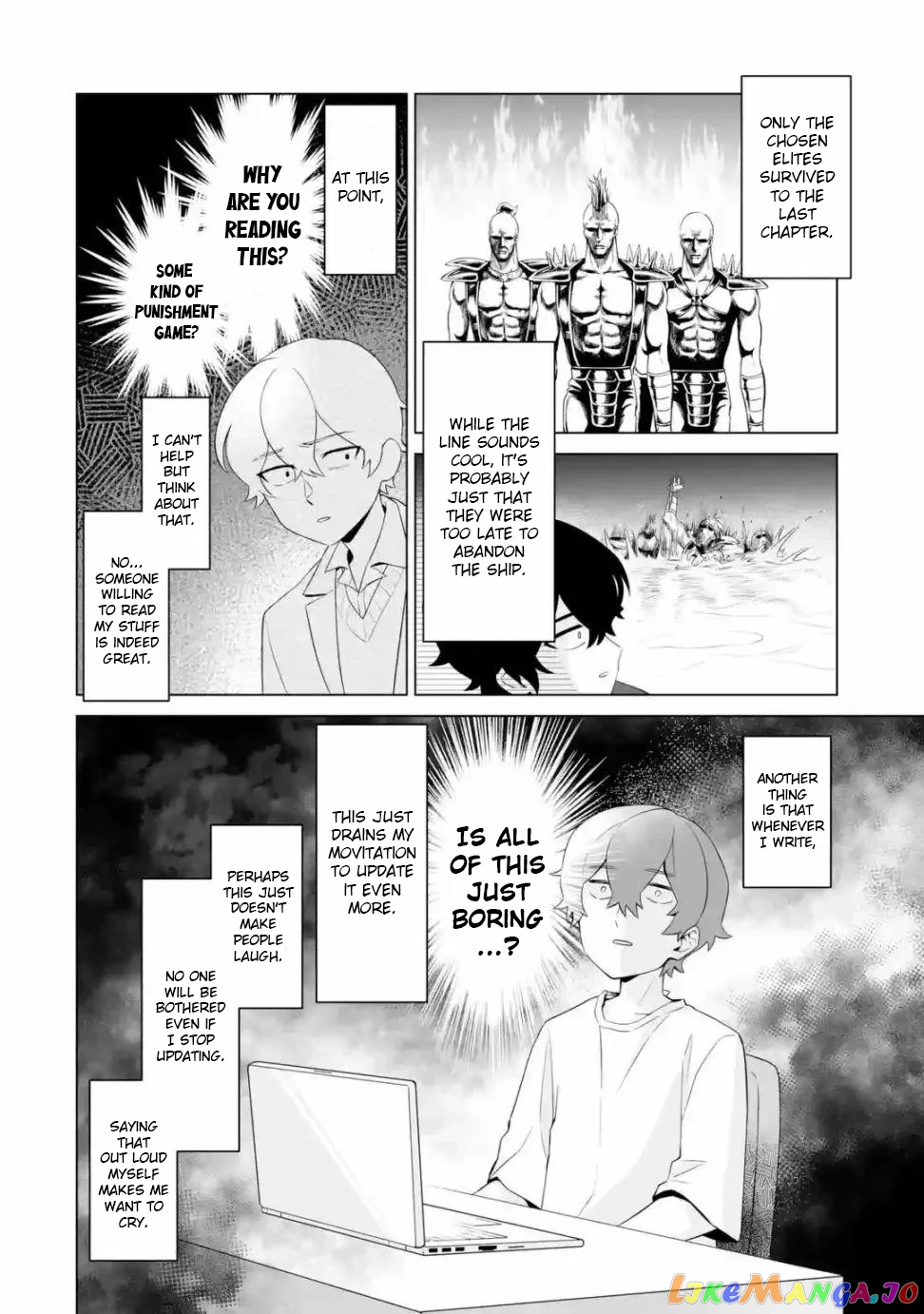 Please Leave Me Alone (For Some Reason, She Wants to Change a Lone Wolf's Helpless High School Life.) chapter 1 - page 14
