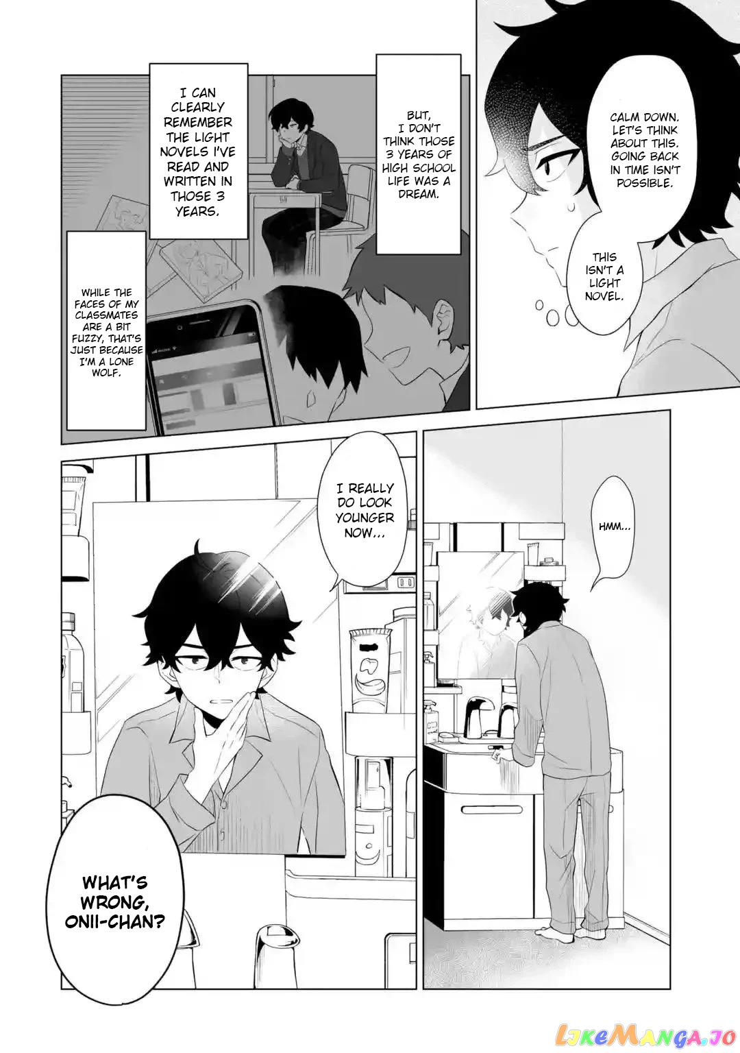 Please Leave Me Alone (For Some Reason, She Wants to Change a Lone Wolf's Helpless High School Life.) chapter 1 - page 28