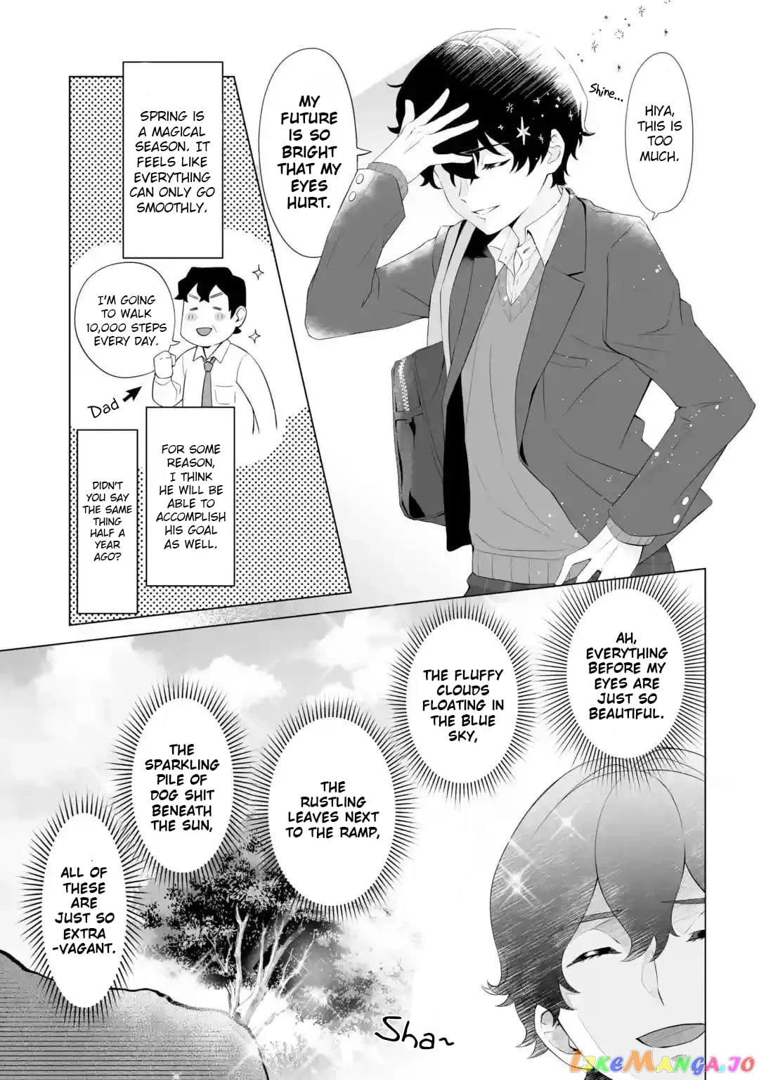 Please Leave Me Alone (For Some Reason, She Wants to Change a Lone Wolf's Helpless High School Life.) chapter 1 - page 3