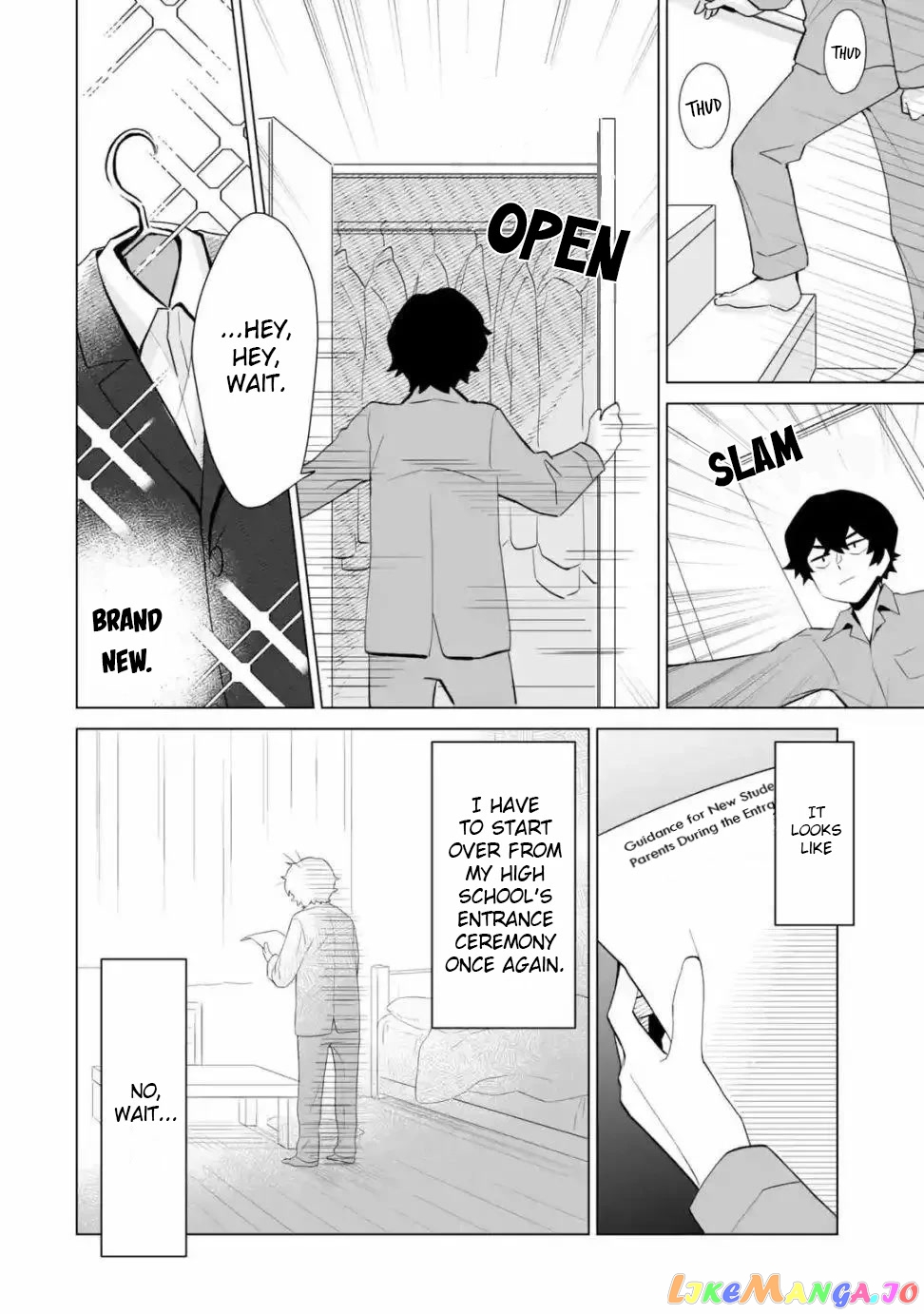 Please Leave Me Alone (For Some Reason, She Wants to Change a Lone Wolf's Helpless High School Life.) chapter 1 - page 32