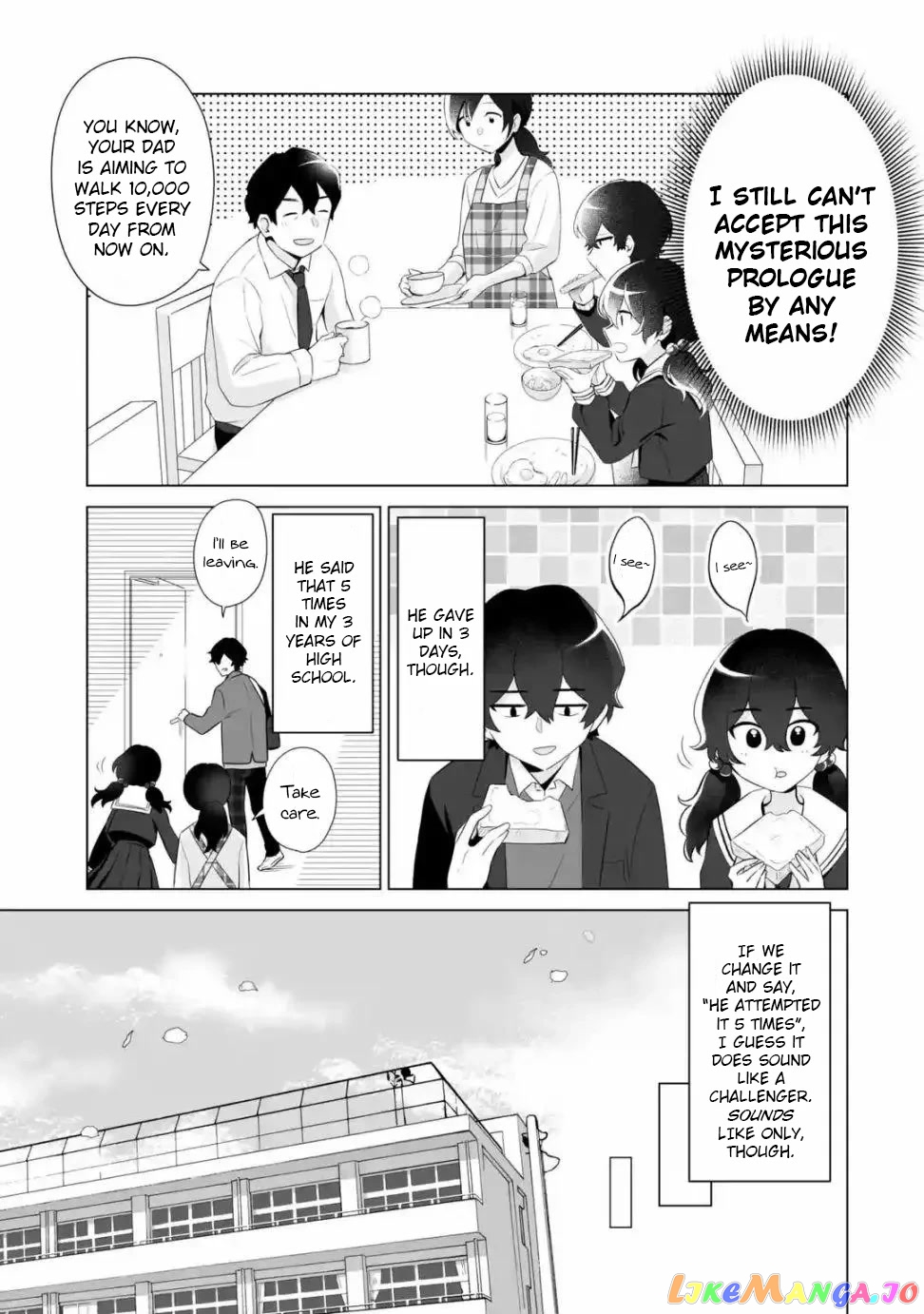 Please Leave Me Alone (For Some Reason, She Wants to Change a Lone Wolf's Helpless High School Life.) chapter 1 - page 33