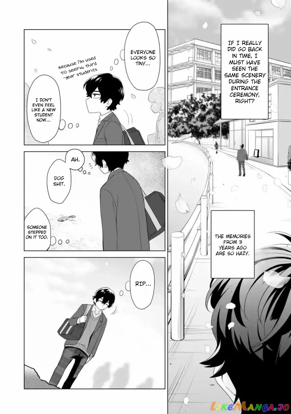 Please Leave Me Alone (For Some Reason, She Wants to Change a Lone Wolf's Helpless High School Life.) chapter 1 - page 34