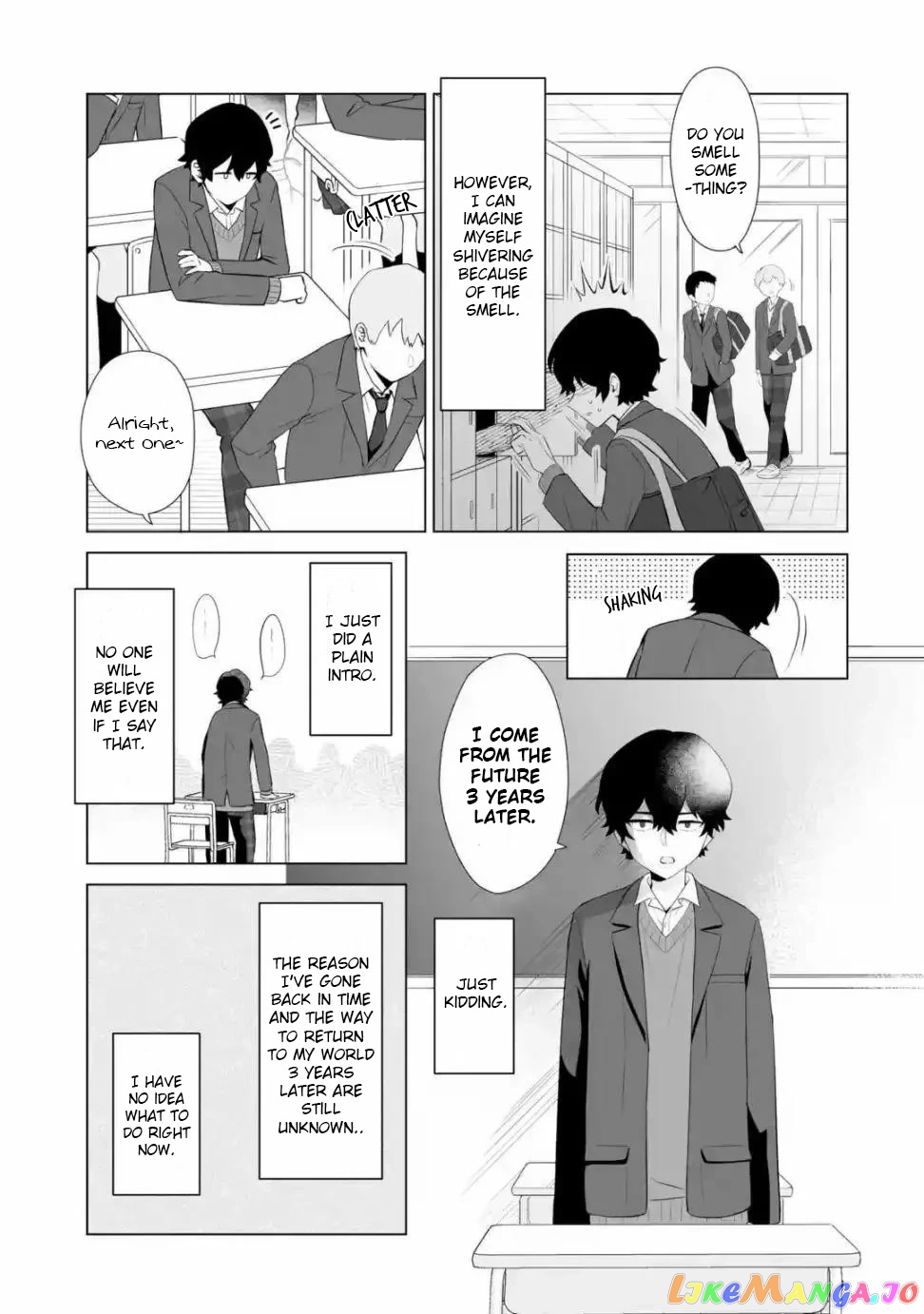Please Leave Me Alone (For Some Reason, She Wants to Change a Lone Wolf's Helpless High School Life.) chapter 1 - page 37