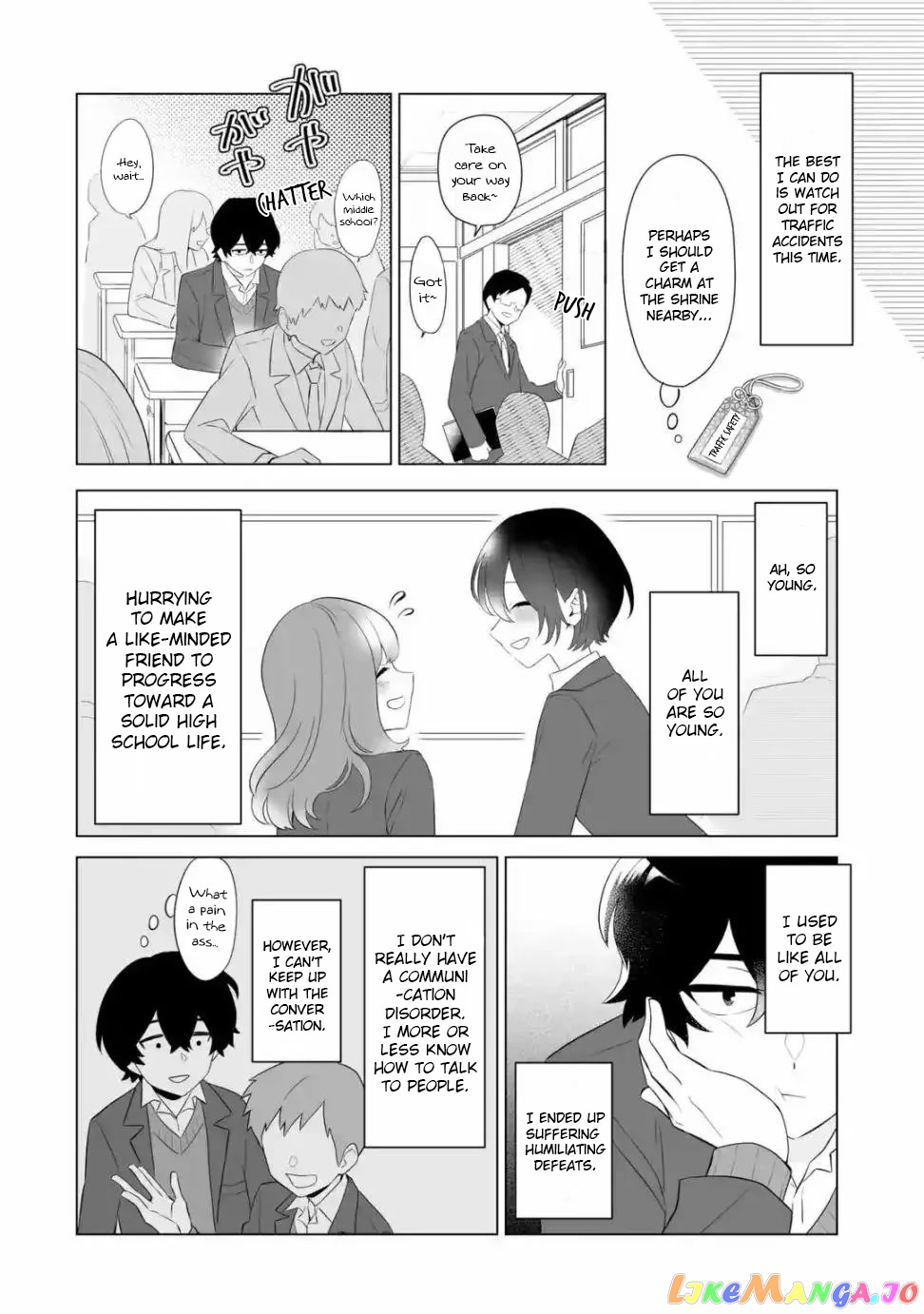 Please Leave Me Alone (For Some Reason, She Wants to Change a Lone Wolf's Helpless High School Life.) chapter 1 - page 38