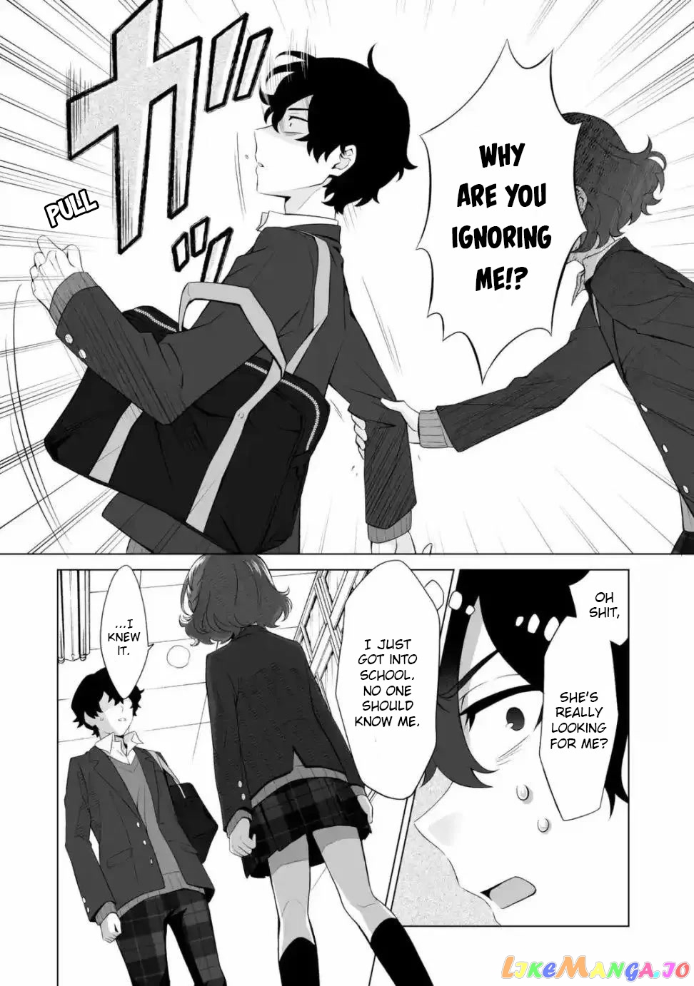Please Leave Me Alone (For Some Reason, She Wants to Change a Lone Wolf's Helpless High School Life.) chapter 1 - page 42
