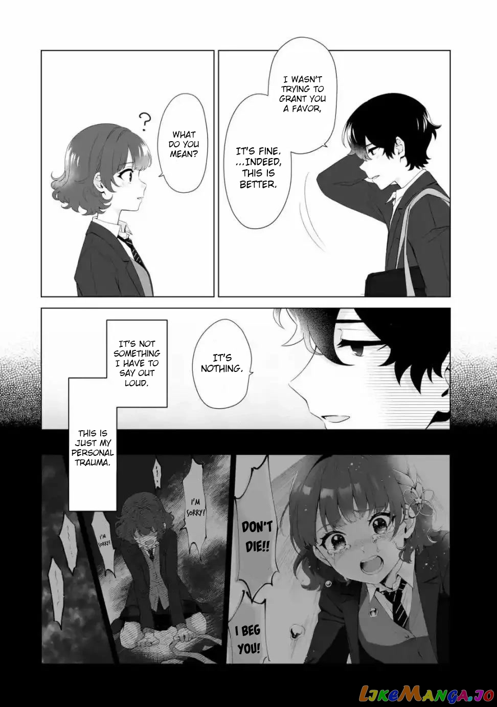 Please Leave Me Alone (For Some Reason, She Wants to Change a Lone Wolf's Helpless High School Life.) chapter 1 - page 48