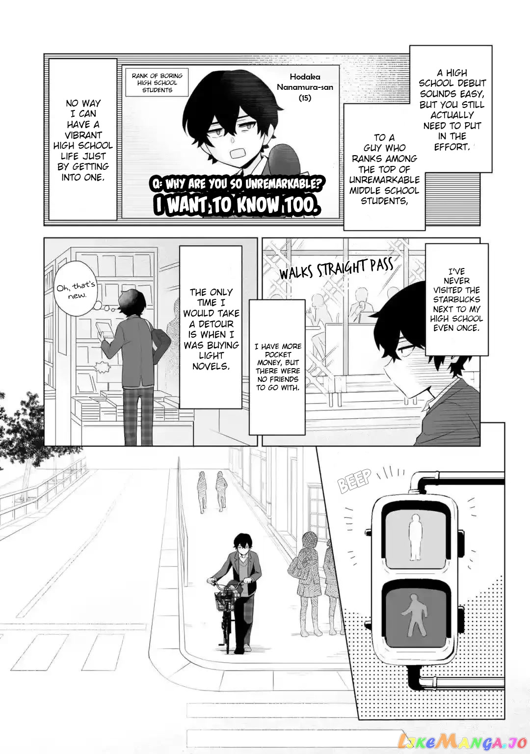 Please Leave Me Alone (For Some Reason, She Wants to Change a Lone Wolf's Helpless High School Life.) chapter 1 - page 8