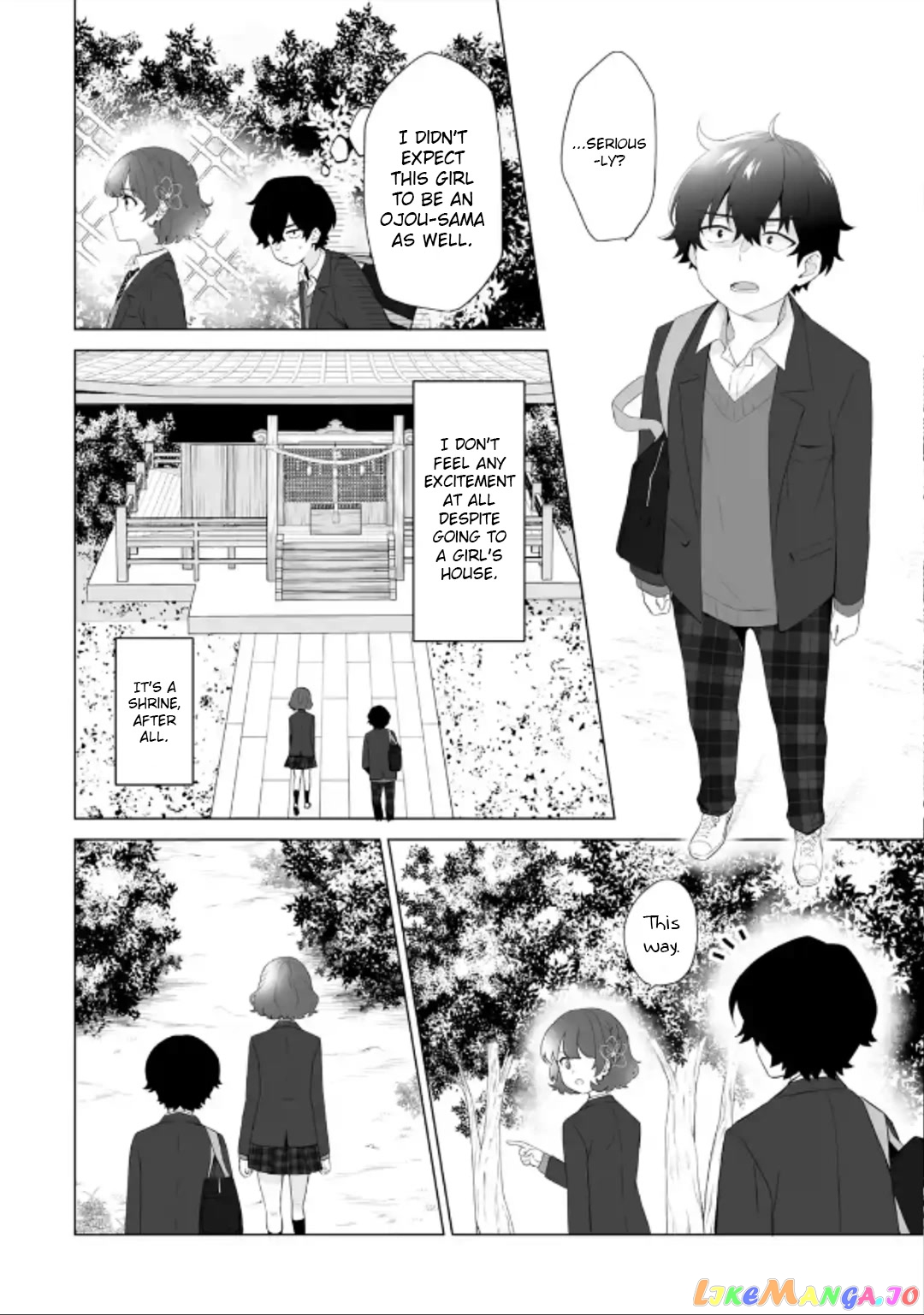 Please Leave Me Alone (For Some Reason, She Wants to Change a Lone Wolf's Helpless High School Life.) chapter 2 - page 10