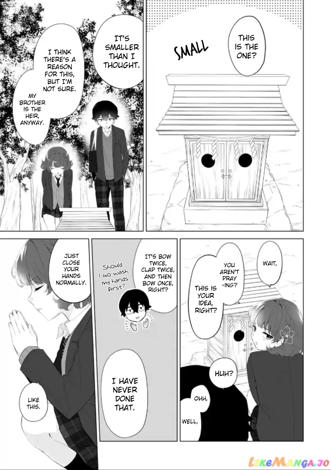 Please Leave Me Alone (For Some Reason, She Wants to Change a Lone Wolf's Helpless High School Life.) chapter 2 - page 11