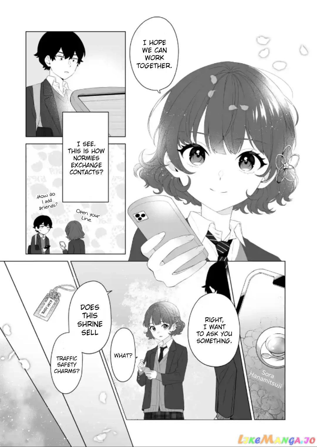 Please Leave Me Alone (For Some Reason, She Wants to Change a Lone Wolf's Helpless High School Life.) chapter 2 - page 18
