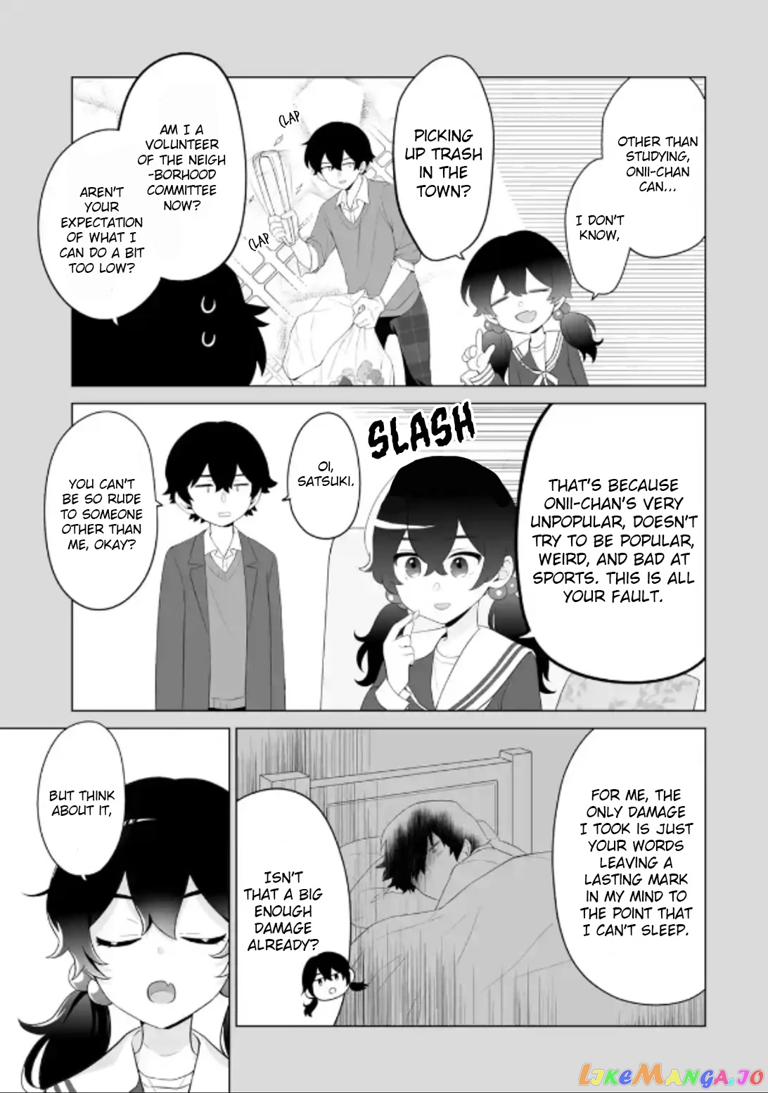 Please Leave Me Alone (For Some Reason, She Wants to Change a Lone Wolf's Helpless High School Life.) chapter 2 - page 23