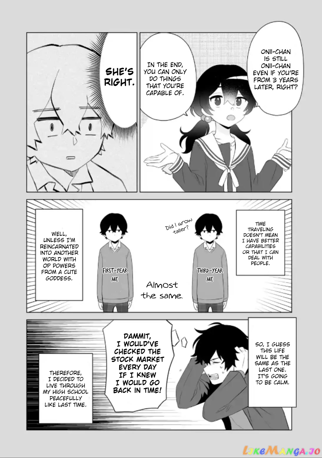 Please Leave Me Alone (For Some Reason, She Wants to Change a Lone Wolf's Helpless High School Life.) chapter 2 - page 24