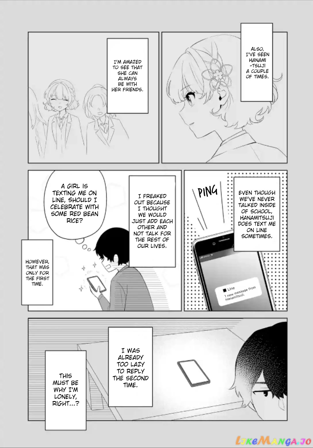 Please Leave Me Alone (For Some Reason, She Wants to Change a Lone Wolf's Helpless High School Life.) chapter 2 - page 25